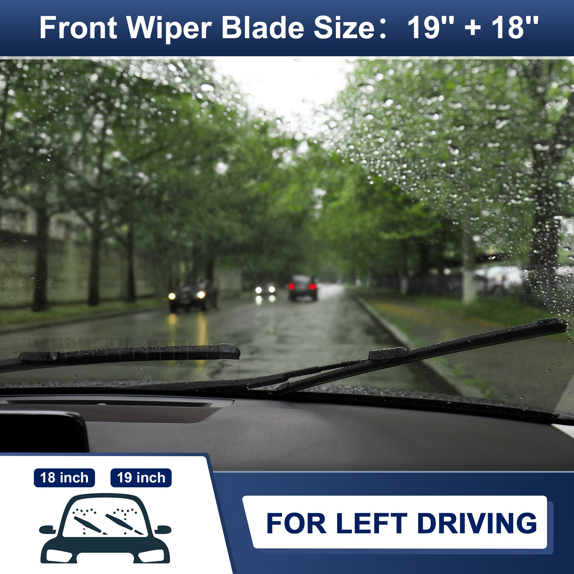 Unique Bargains S26010400UX5745 Wiper-Blades - View #2