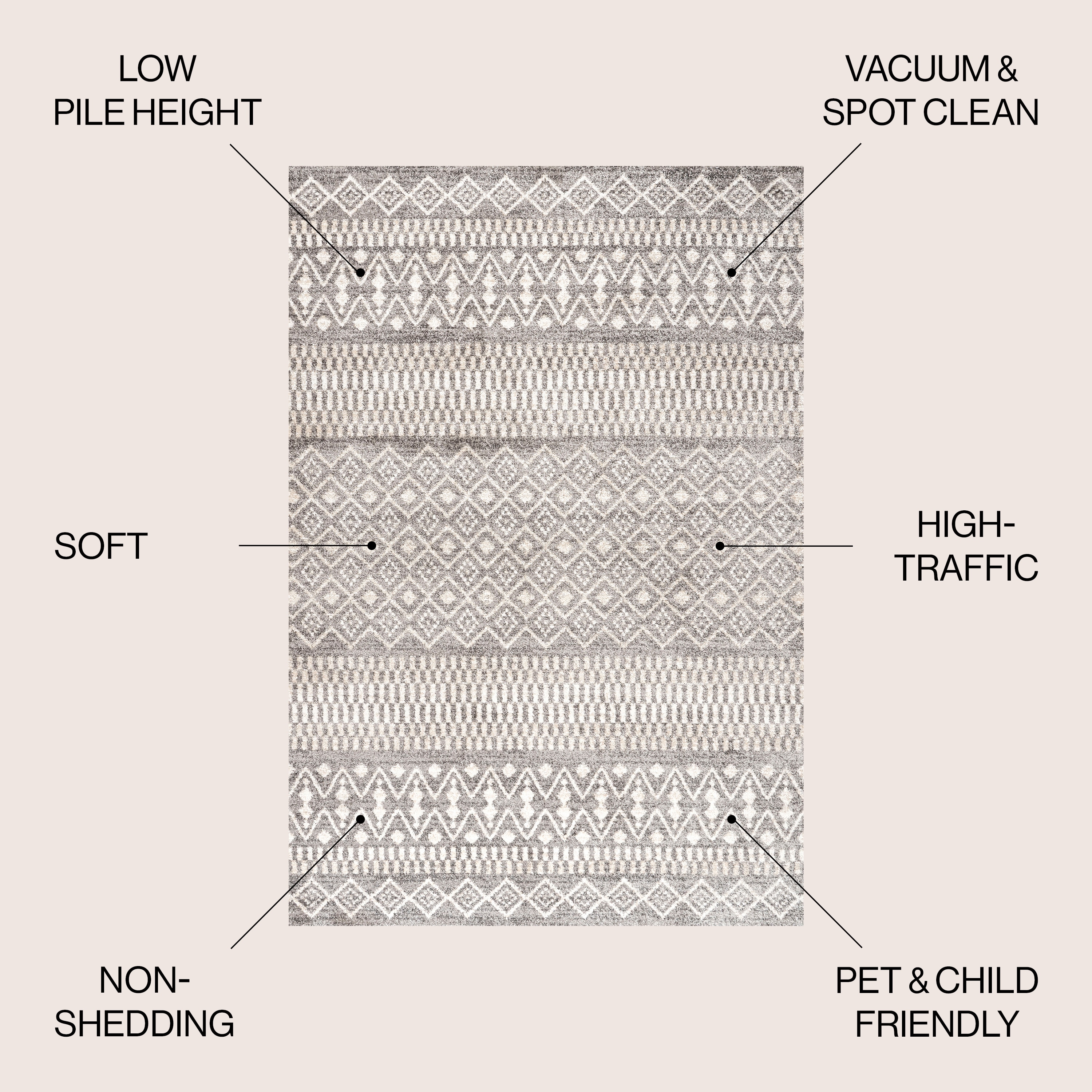 JONATHAN  Y MOH301B-8 rugs - View #3