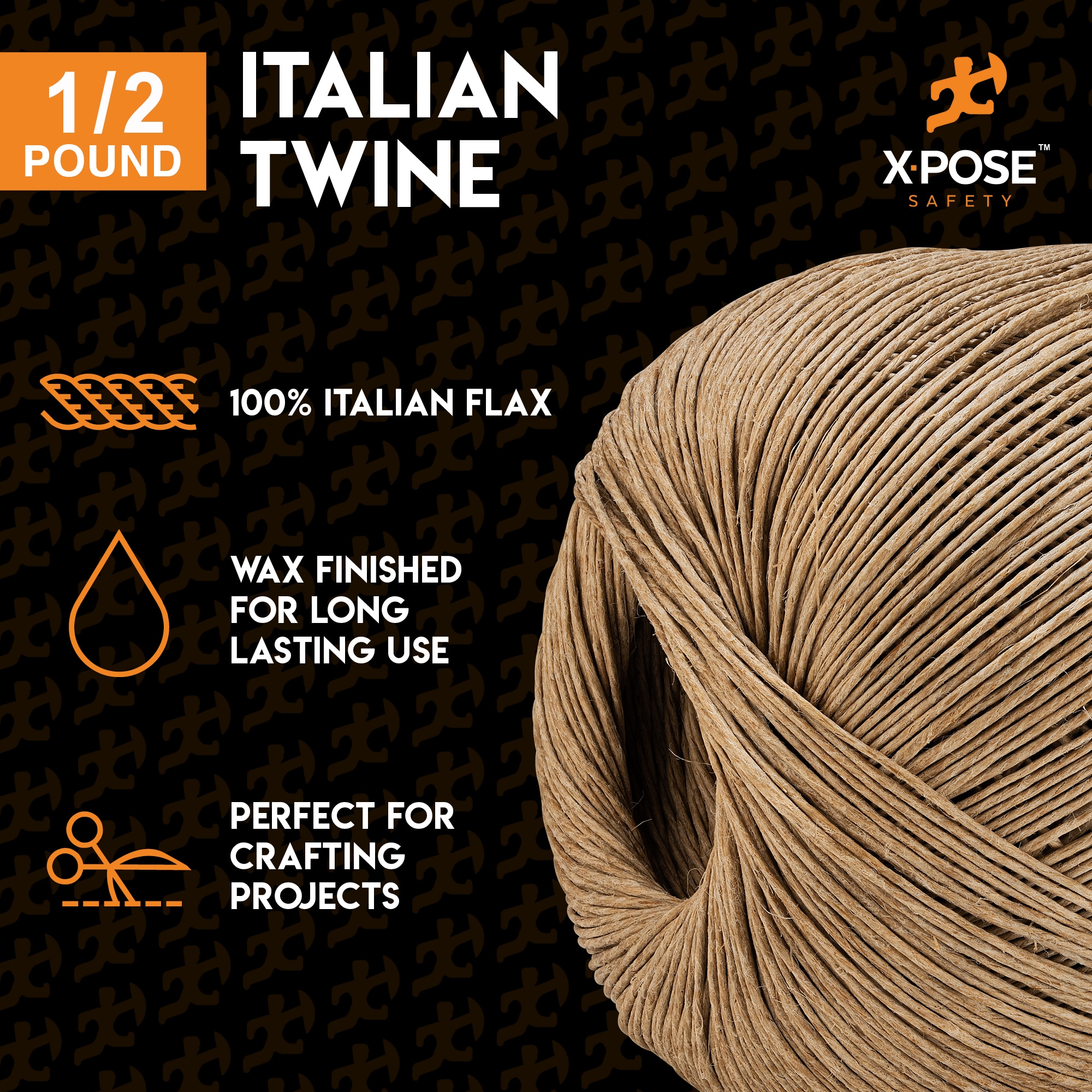 XPOSE SAFETY IST-12-6-X-N-S String-Twine - View #2