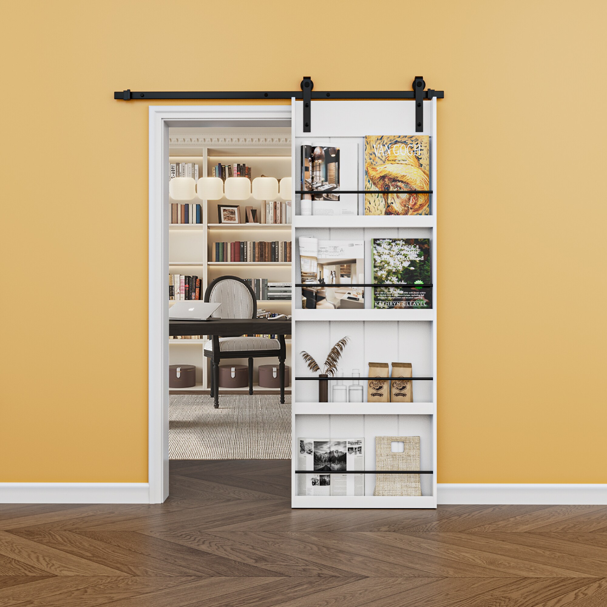 JUJUBON IN-BDWT-BD1-BS-30 Barn-Doors - View #3