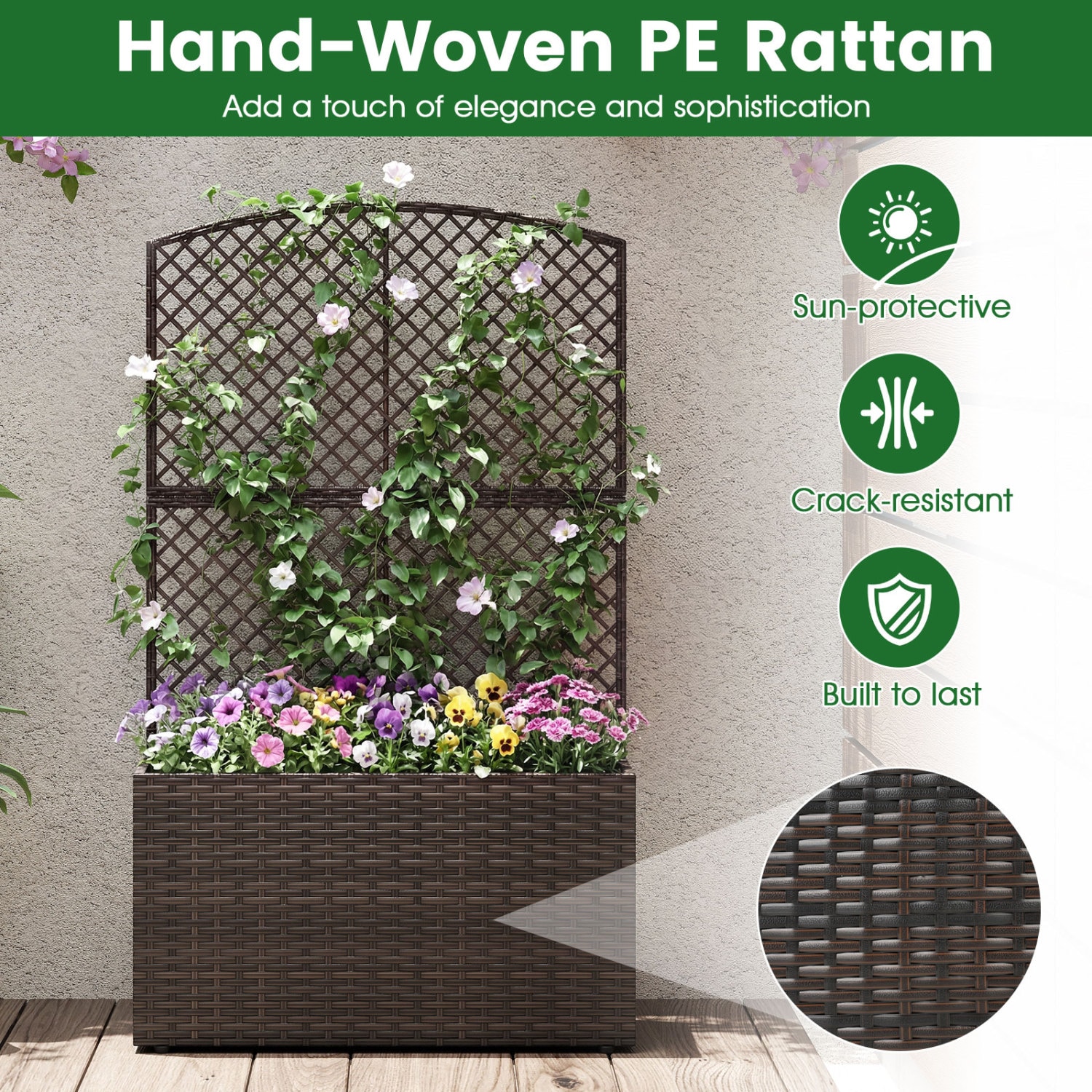 Slickblue D-CO-NB2864TG2 Raised-Garden-Beds - View #6