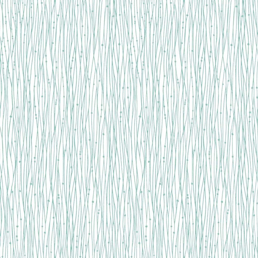 Tempaper SP15028 28-sq ft Sea Glass Vinyl Abstract Self-adhesive Peel and Stick Wallpaper