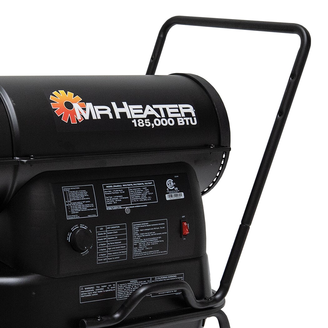 Mr. Heater 185000-BTU Forced Air Outdoor Kerosene Heater in the ...