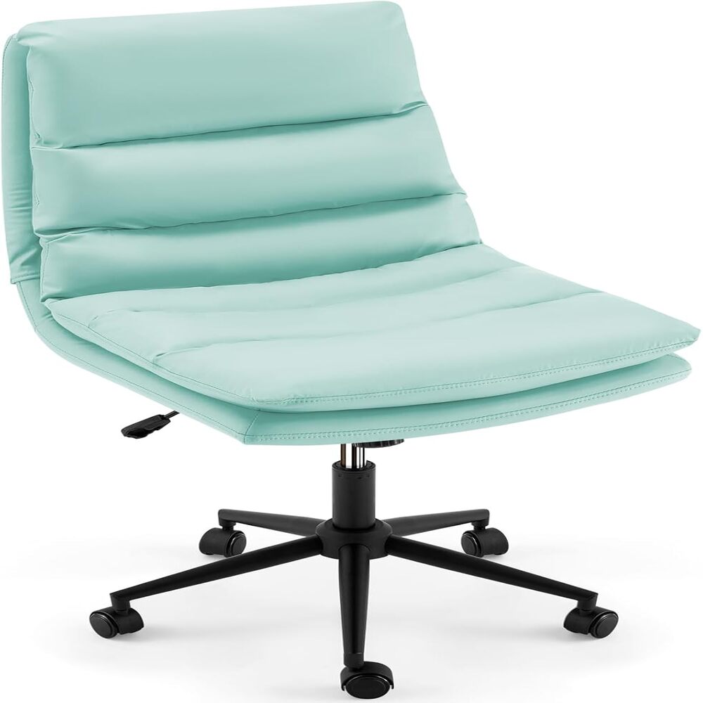 AECOJOY 13125ULG-LS01 Green Contemporary Ergonomic Adjustable Height Swivel Reception Chair