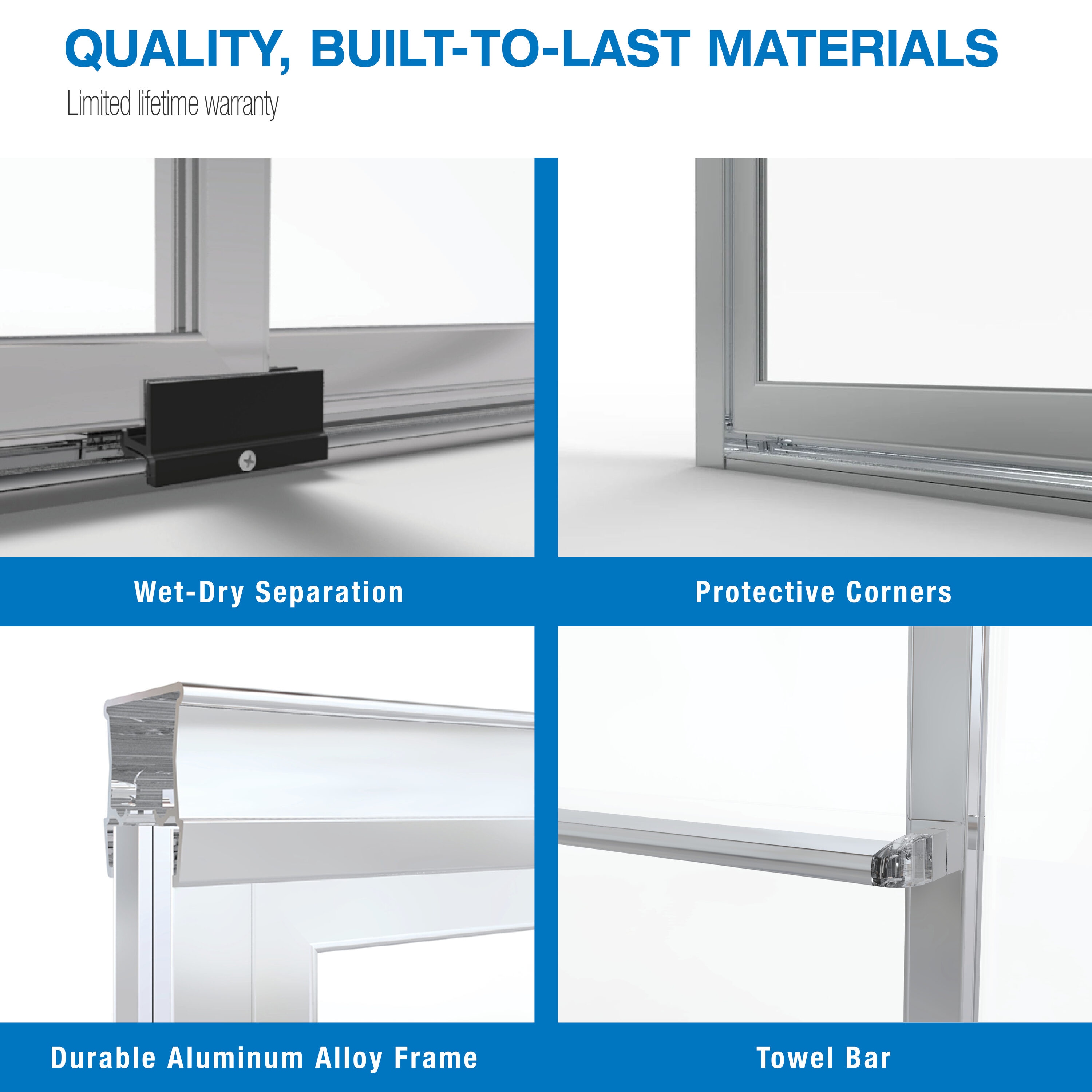Basco DLXH05A4068CLSV Shower-Doors - View #5