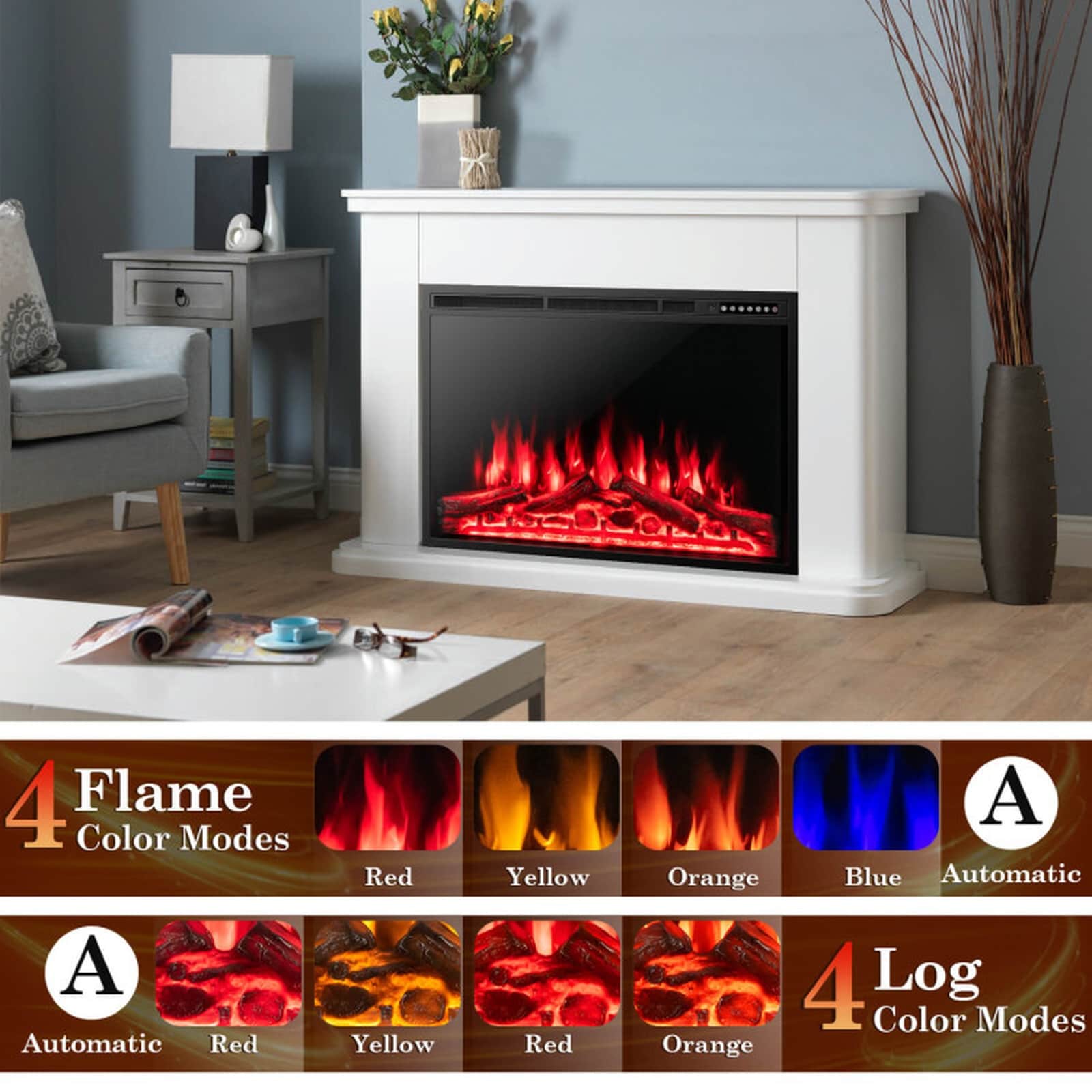 SUGIFT LW102SUGHY2700 Electric-Fireplace-Fireboxes - View #3
