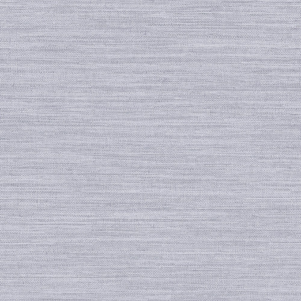 Powder Blue Vinyl Grasscloth Peel and Stick Wallpaper Roll