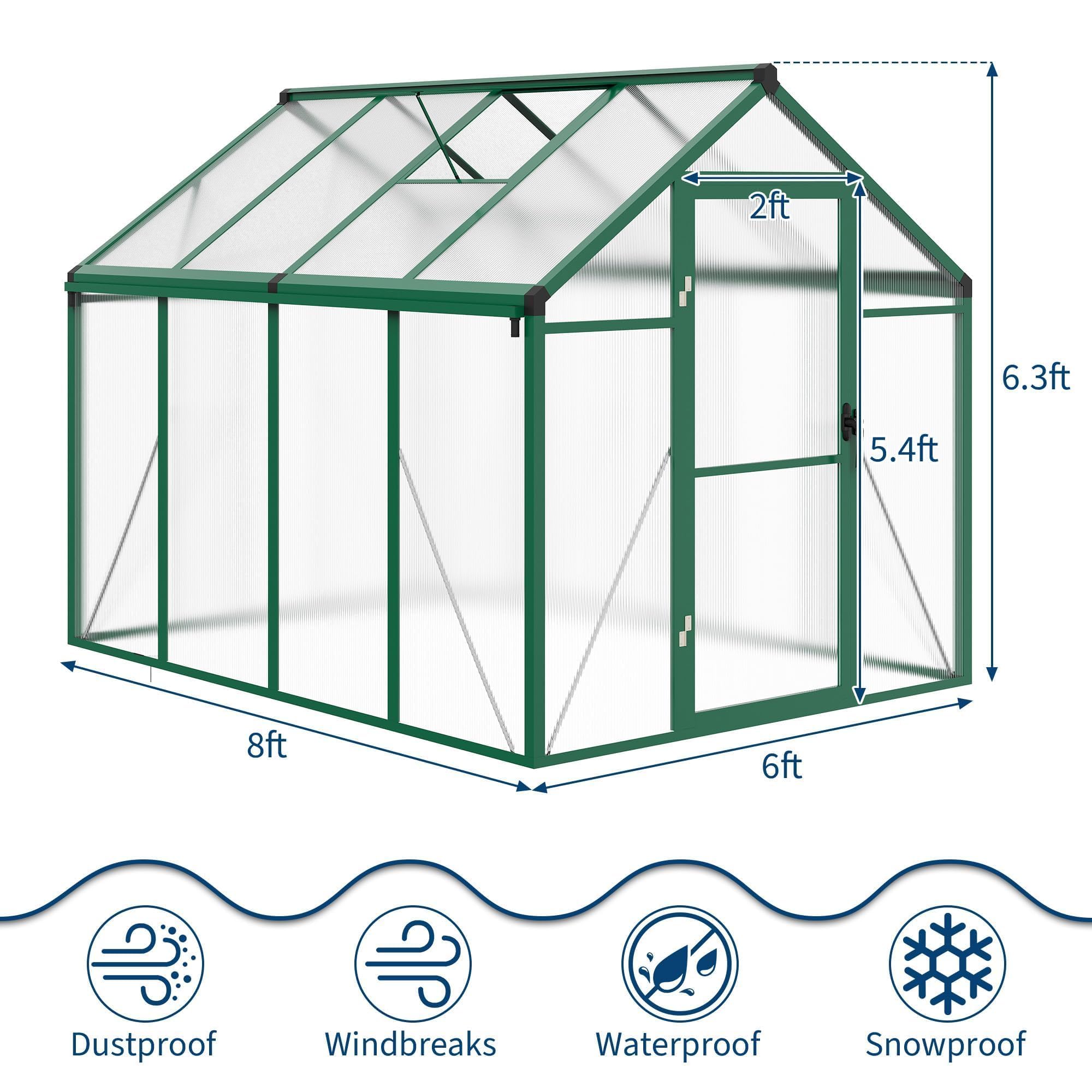 IdealHouse F385FAYE-PWJ2 greenhouses - View #4