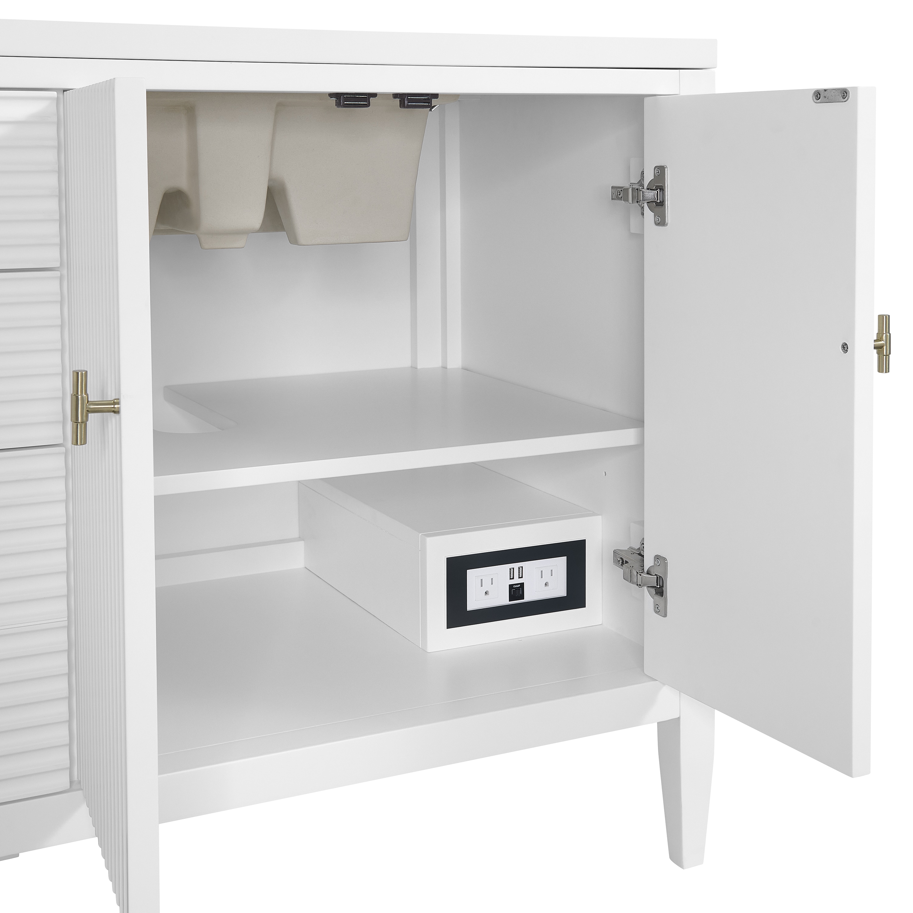 James Martin Vanities 485-V72-BW vanities - View #4