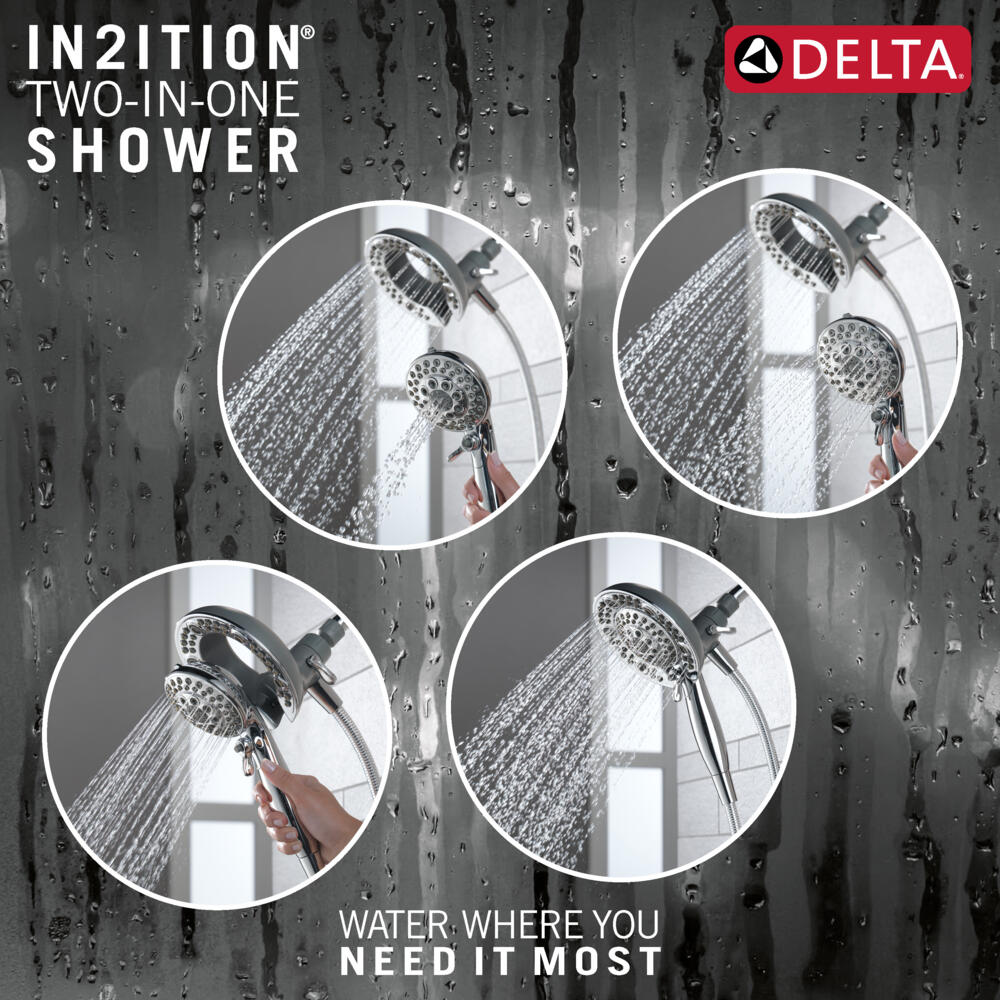 NEW Delta In2ition Faucet shops 75588 Universal 5Function Hand shower/Showerhead Combo