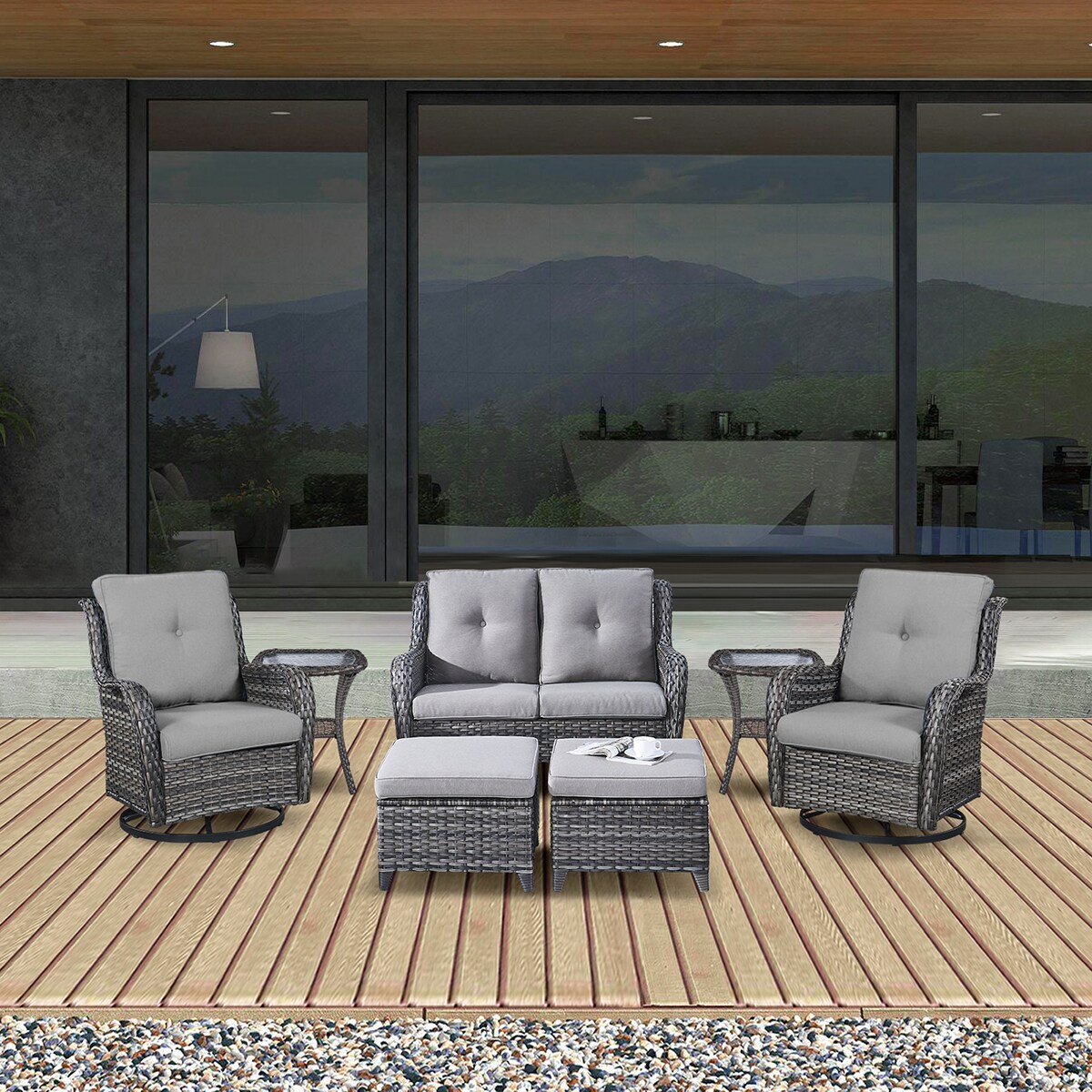 Rilyson FS039026X2024016-2 Patio-Conversation-Sets - View #2