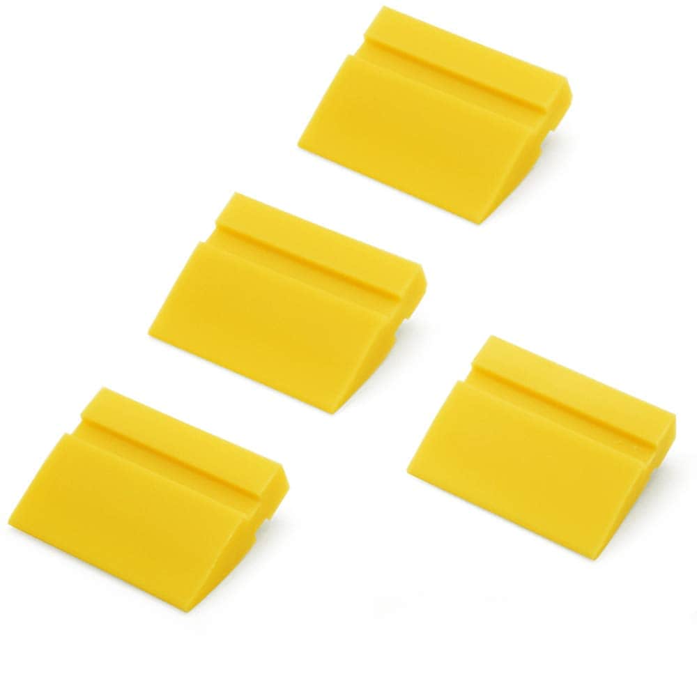 AOIZGMY  2 Inch Water Blade Mini Squeegee Soft Rubber for Car Glass Cleaning Window Tint Side Mirror Vinyl Film Application Household Use 4 Pack
