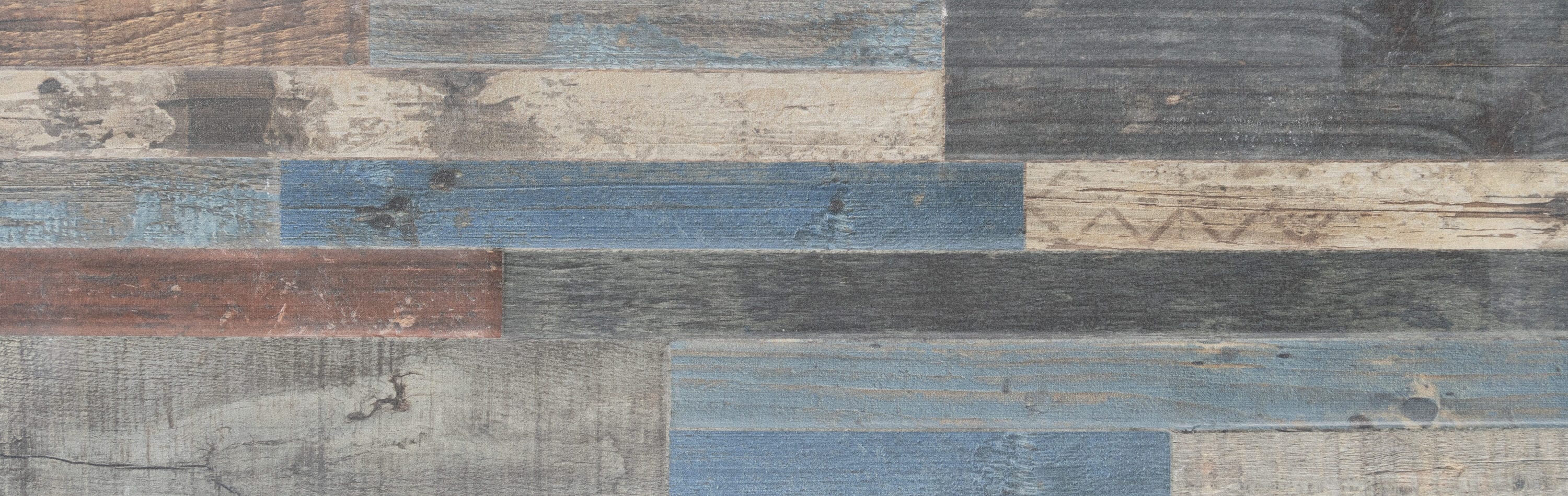 Affinity Tile S1WBT20TCO Sample- Coleur Mix 6-in x 12-in Matte Ceramic Wood Look Wall Tile
