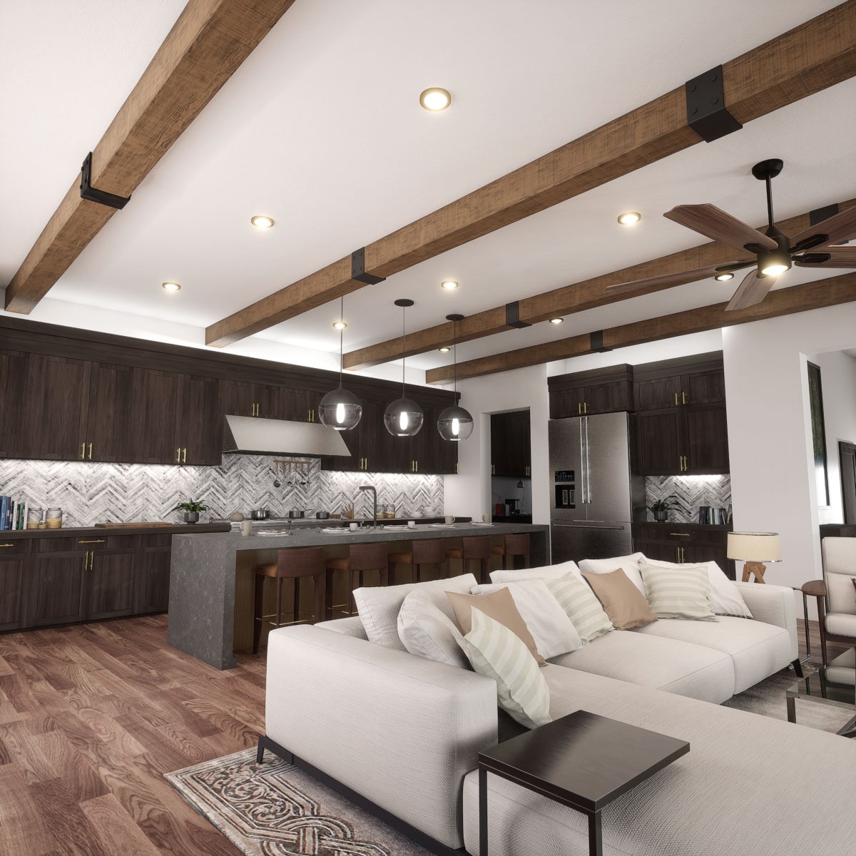 Ekena Millwork 2382624 Faux-Beams - View #8
