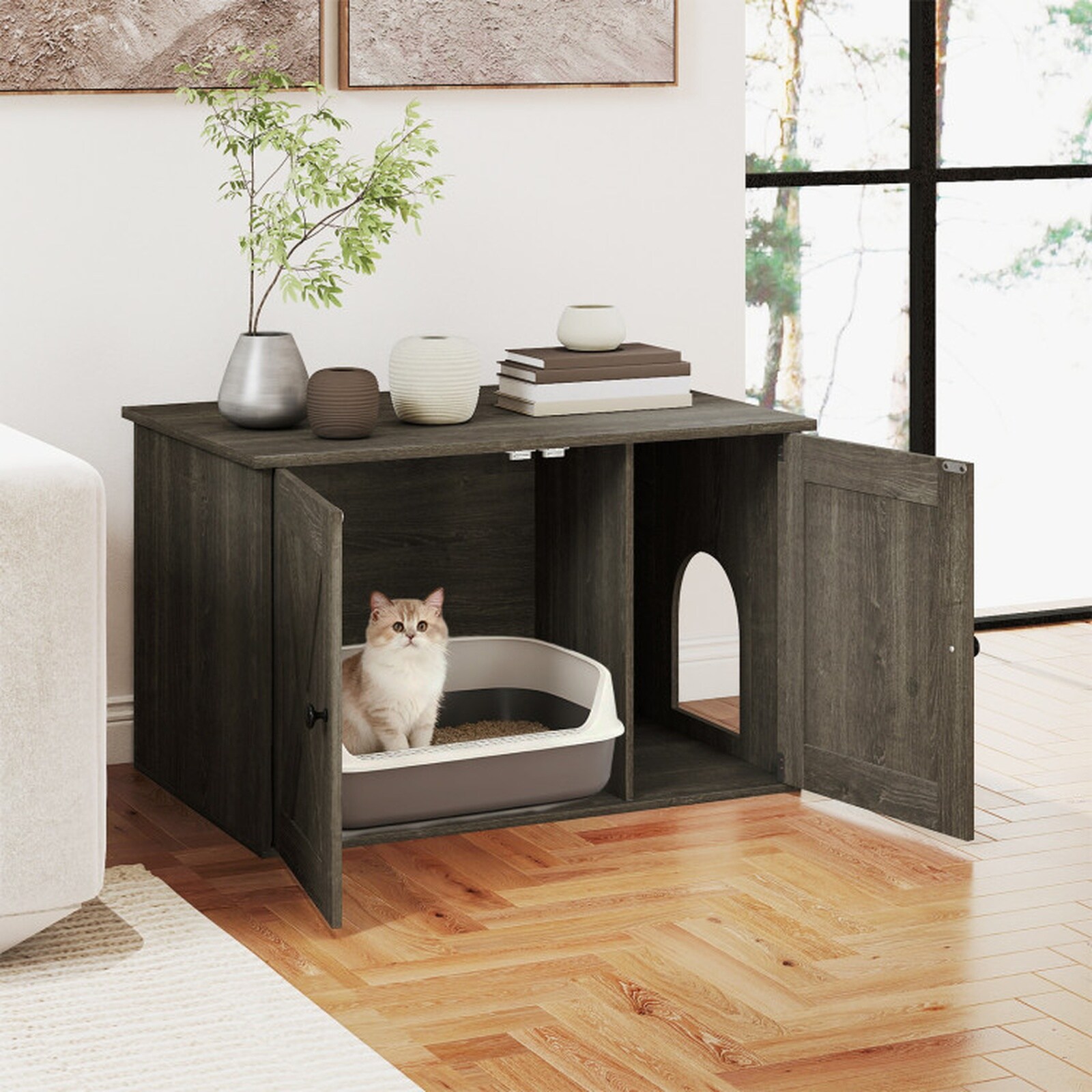 SUGIFT LW102SUGHY3275 Cat-Litter-Box - View #3
