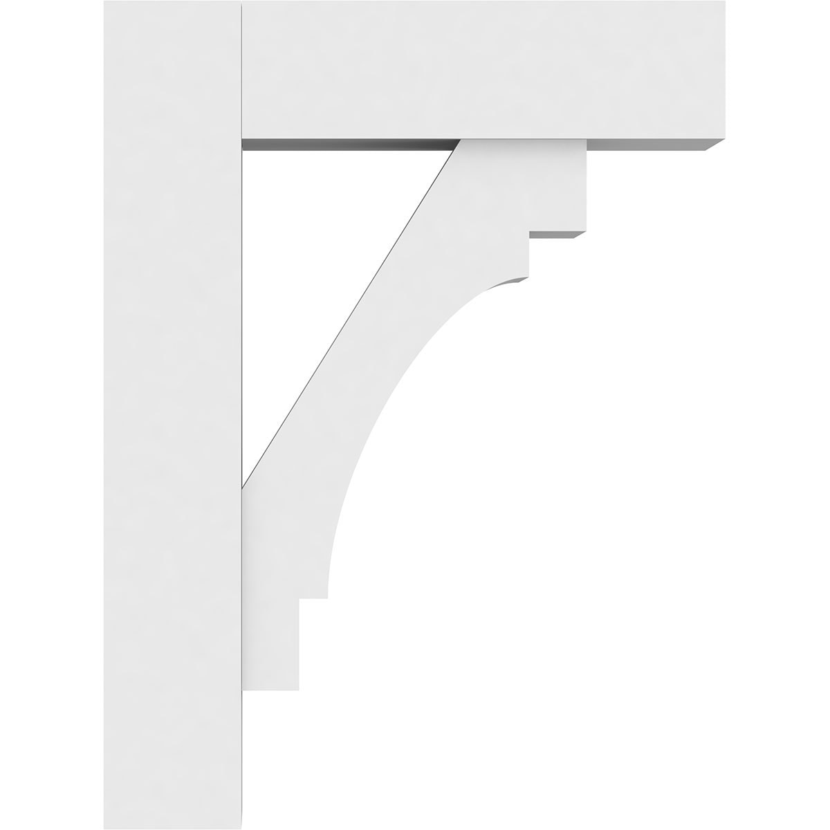 Ekena Millwork BKTP05X18X24MRC05 Exterior-Brackets-Braces - View #3