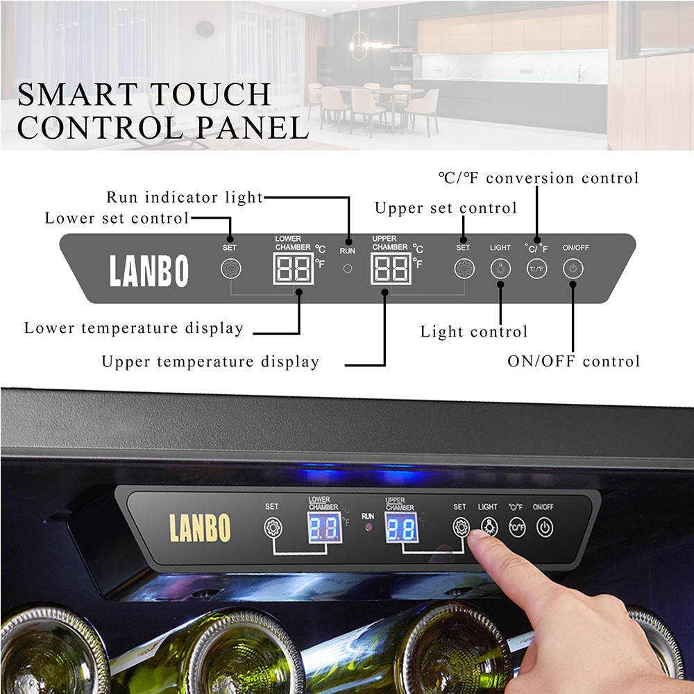 LANBO LW46D Wine-Chillers - View #5