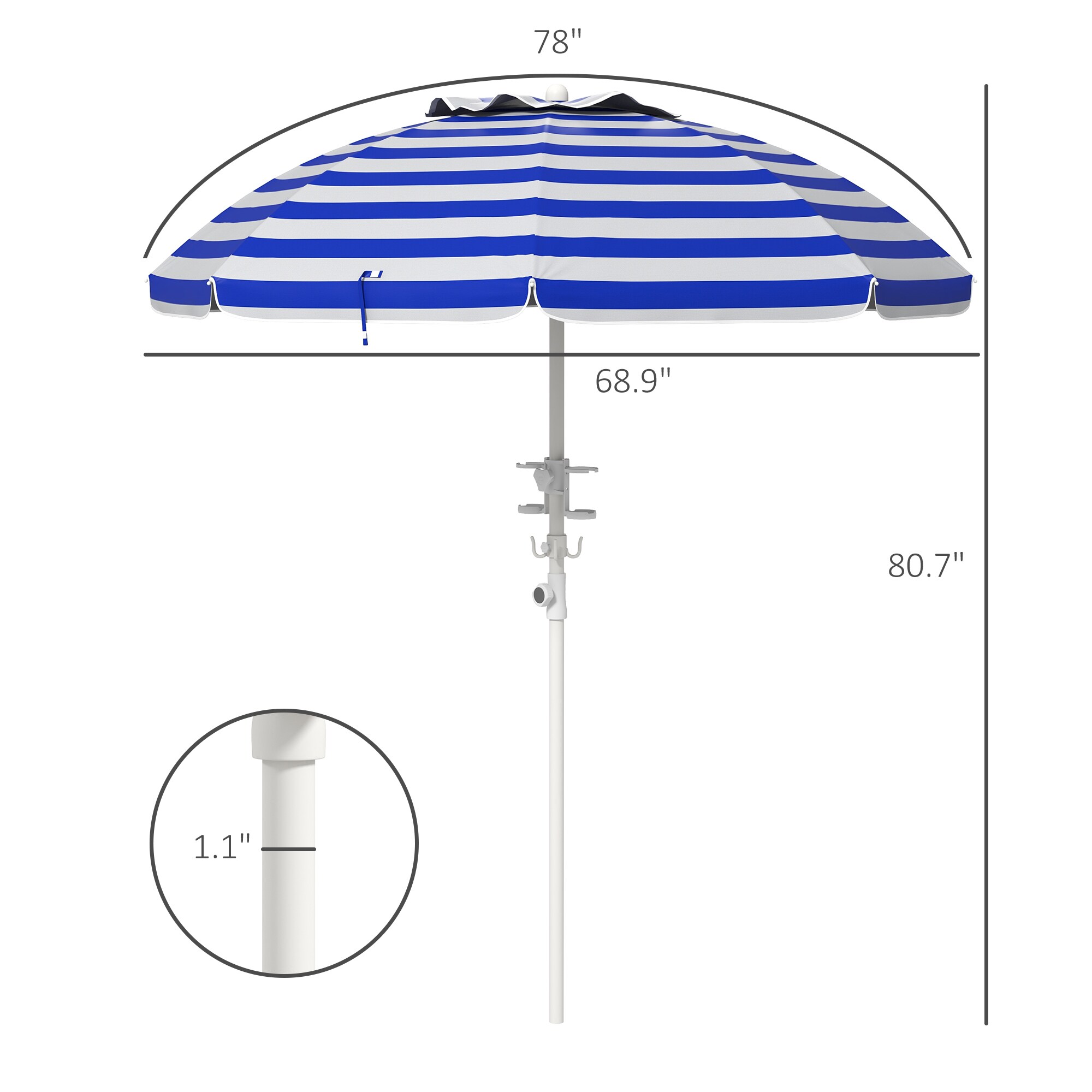 Damerin PUQ6143 Umbrellas-2 - View #3