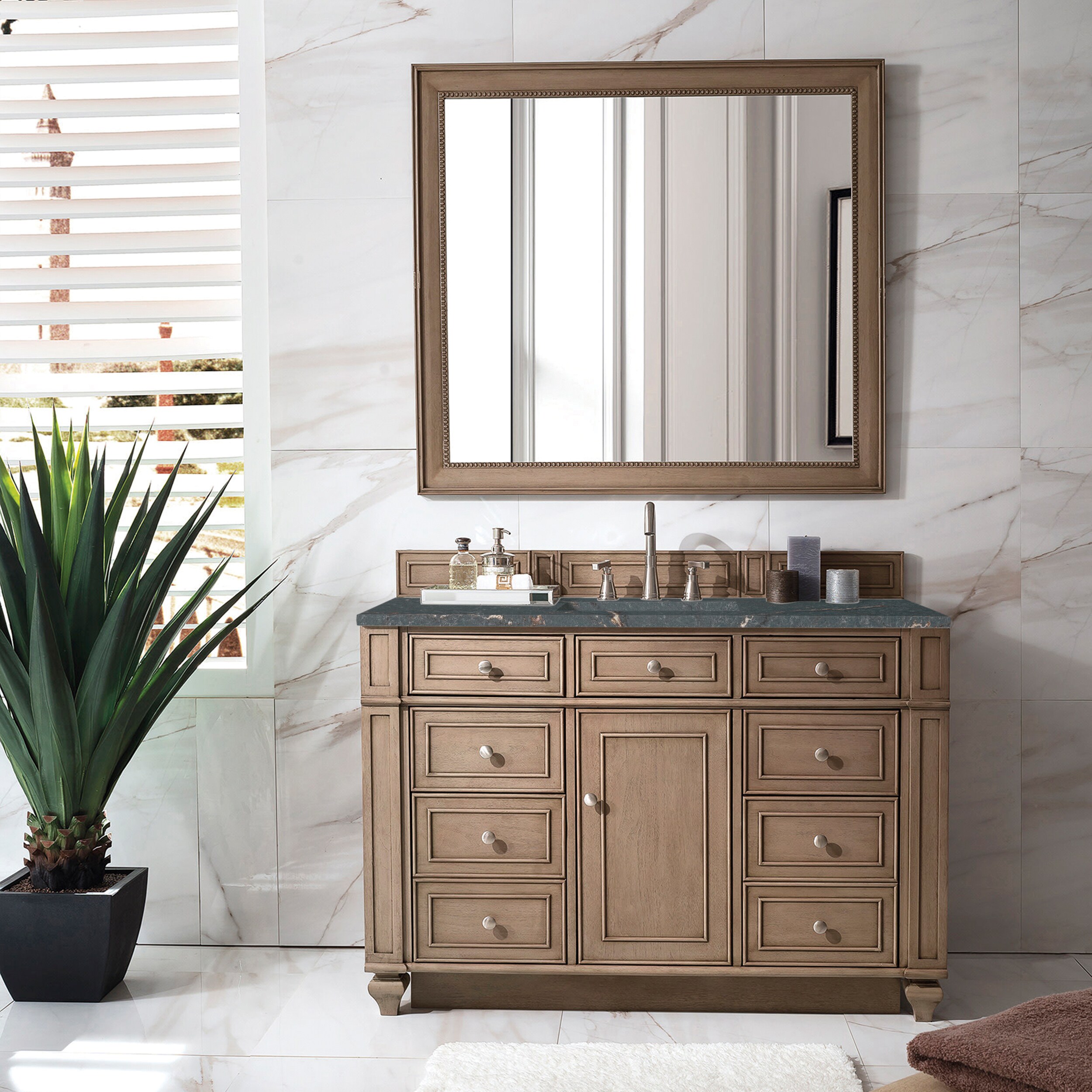 James Martin Vanities 157-V48-WW-FPBL Bath-Vanity-Combo - View #5