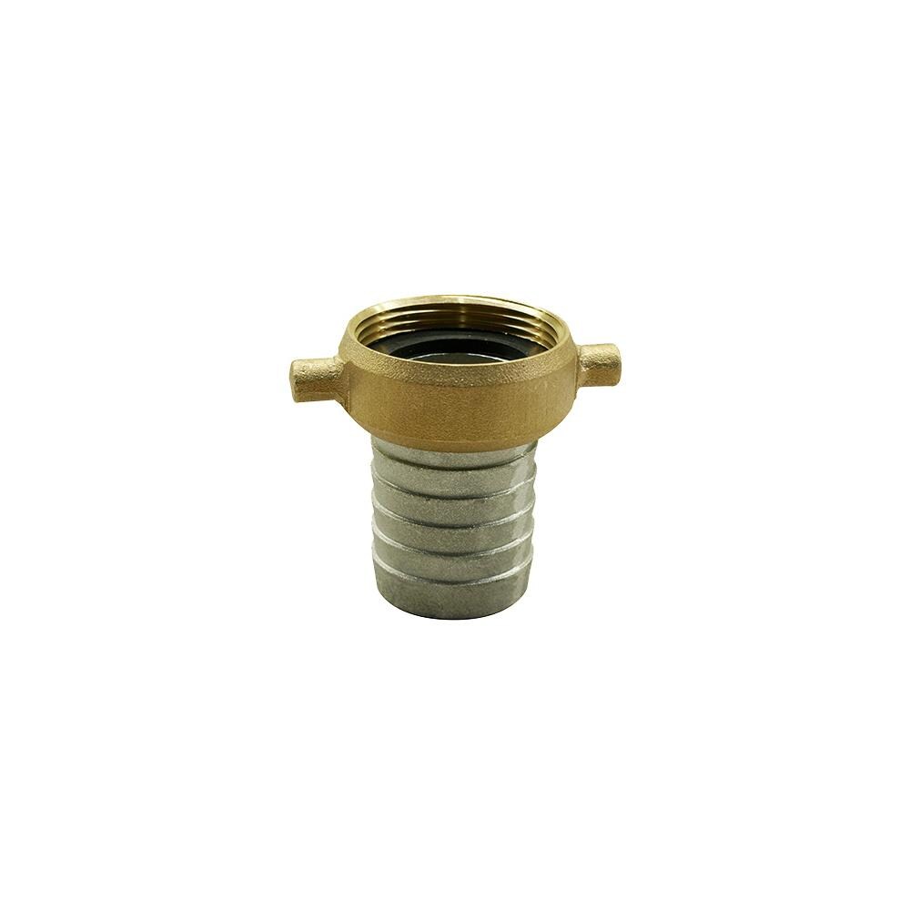Apache TRVAL61700  43074504 1.5 in. Short Shank Female Aluminum Pin Lug Coupling
