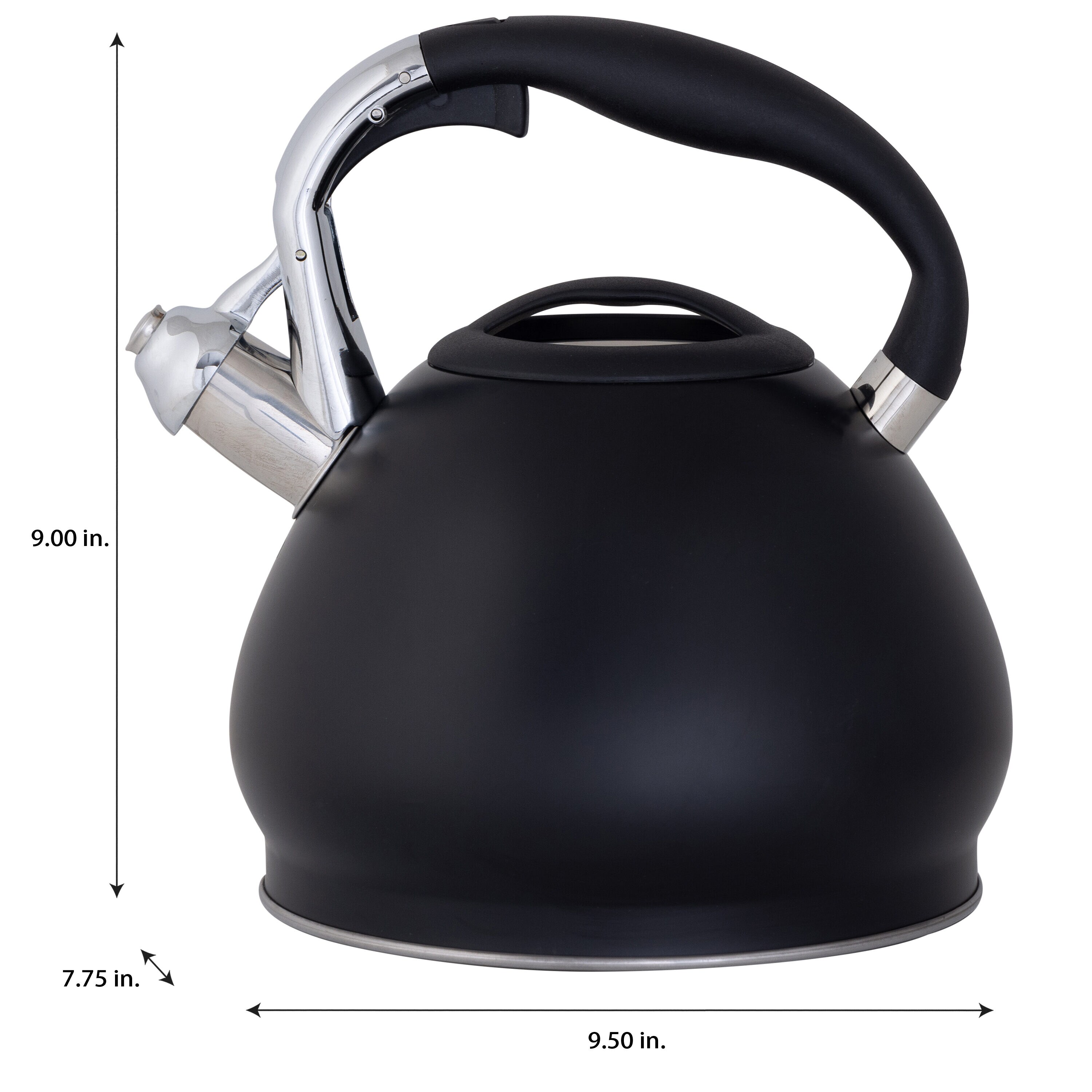 COPCO Stainless Steel Tea Kettle 2 Quart Capacity 