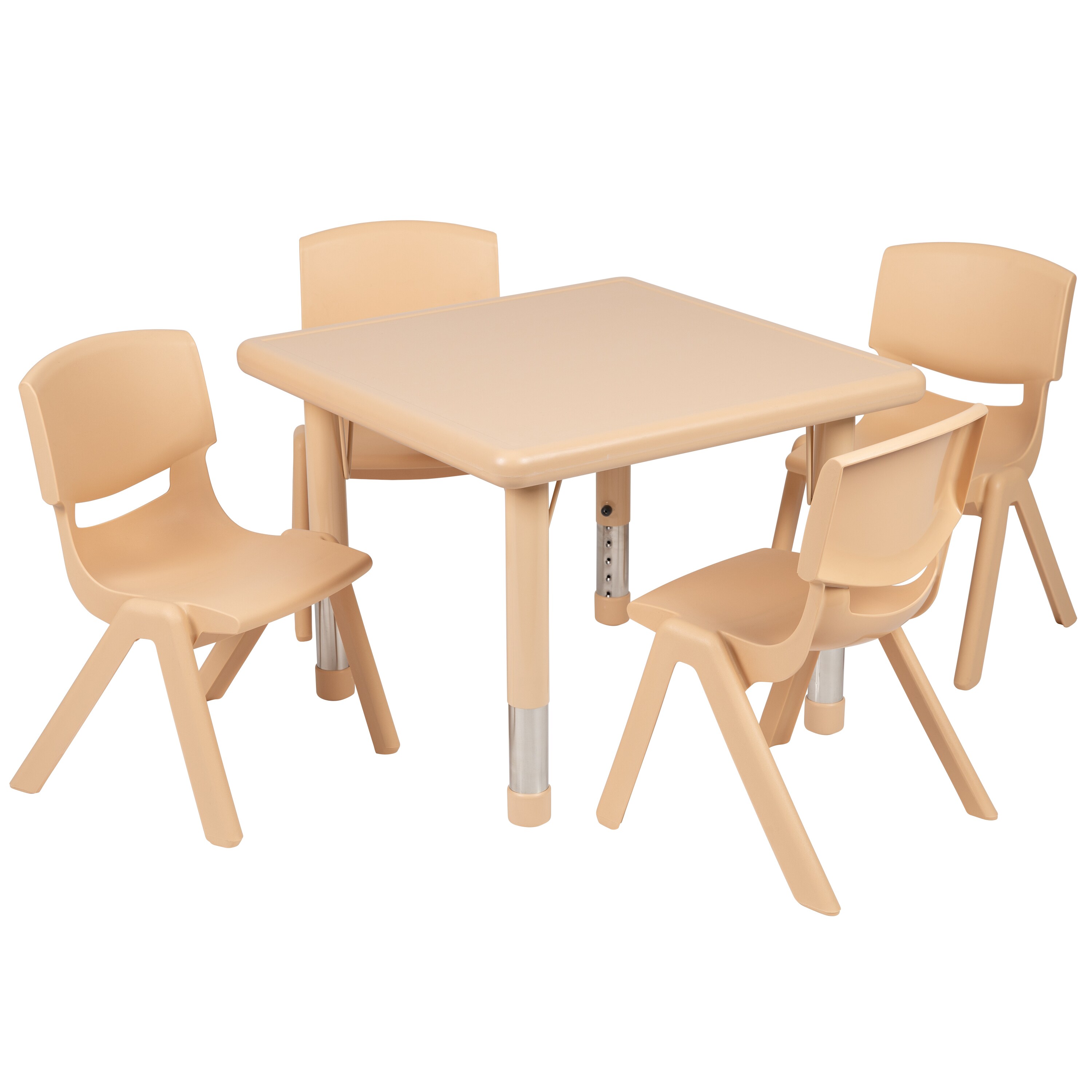 Flash furniture kids folding table and chair set hot sale