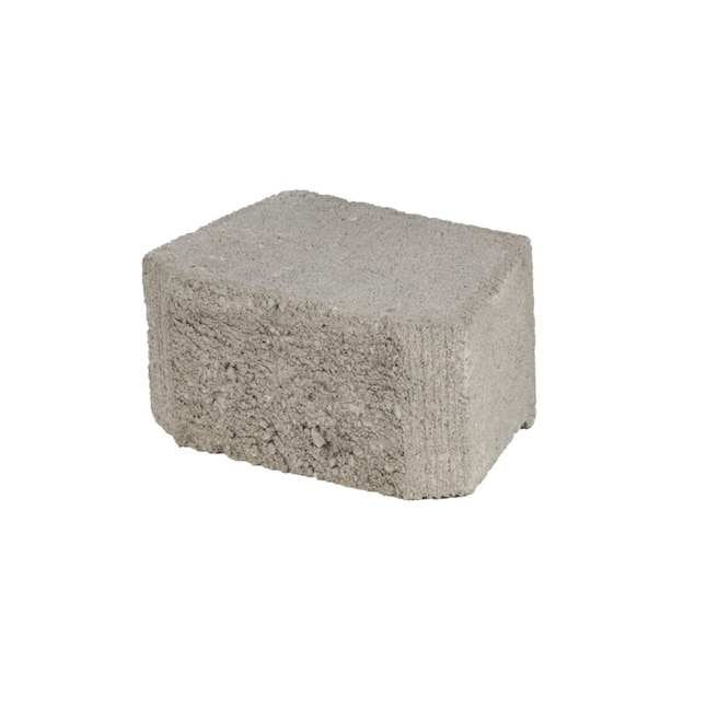 Oldcastle Basic 8 In L X 4 H 5 D Concrete Retaining Wall Block The Department At Com - Oldcastle Planter Wall Tan Retaining Block