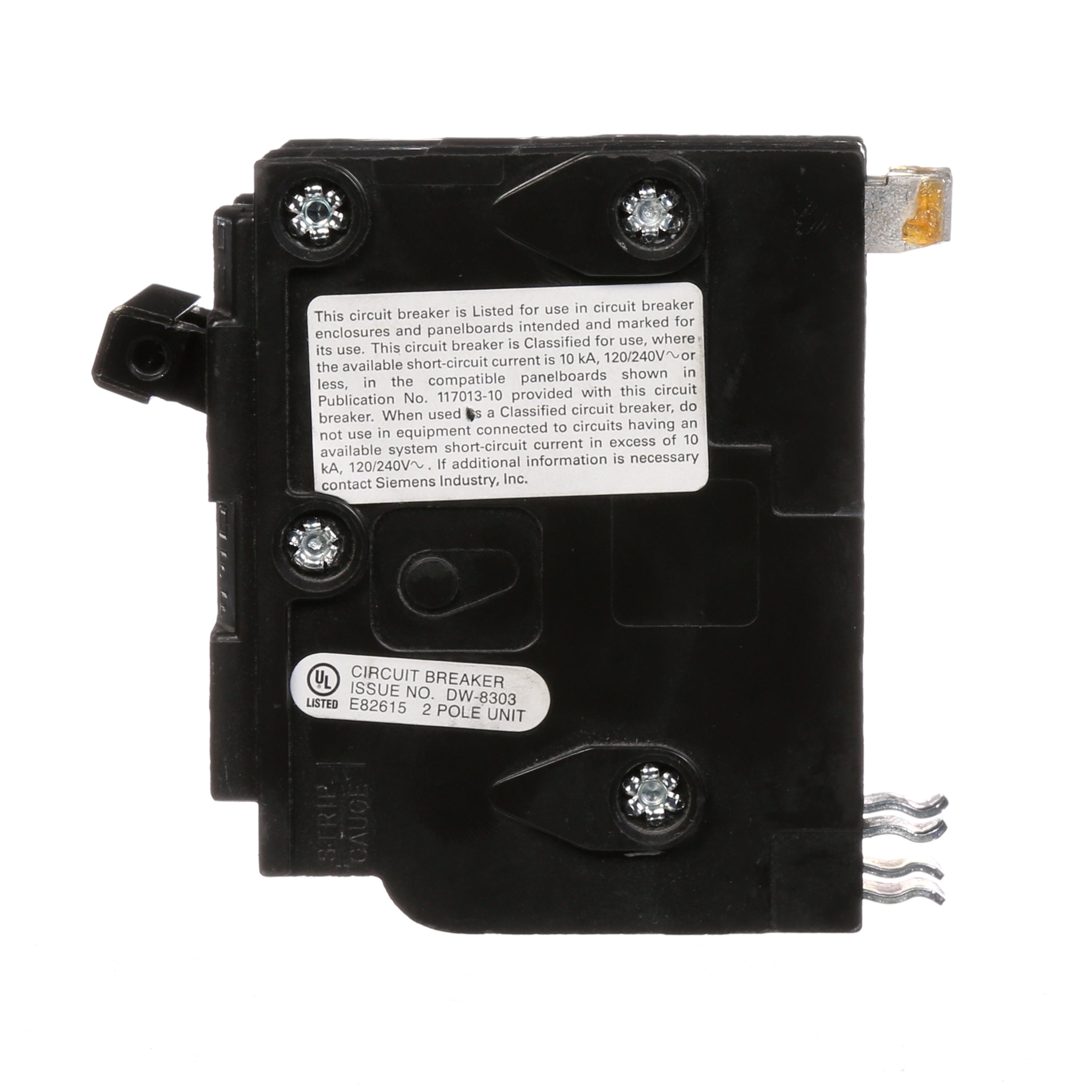 Siemens D220 Circuit-Breakers - View #3