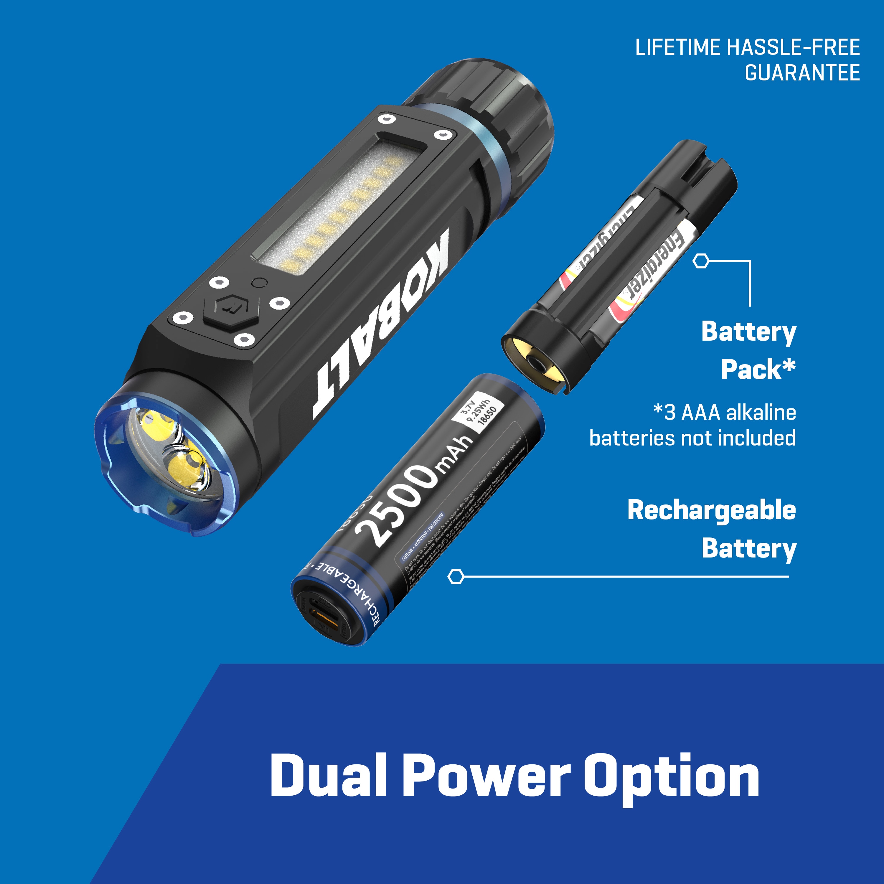 Kobalt KFMULT1000PP flashlights - View #3