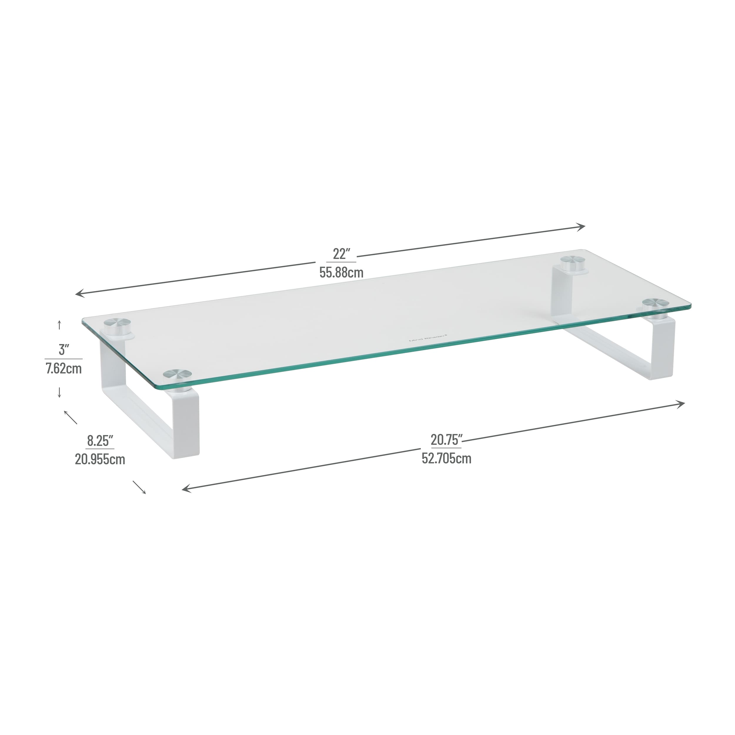 Mind Reader GLASS-CLR Office-Accessories - View #3