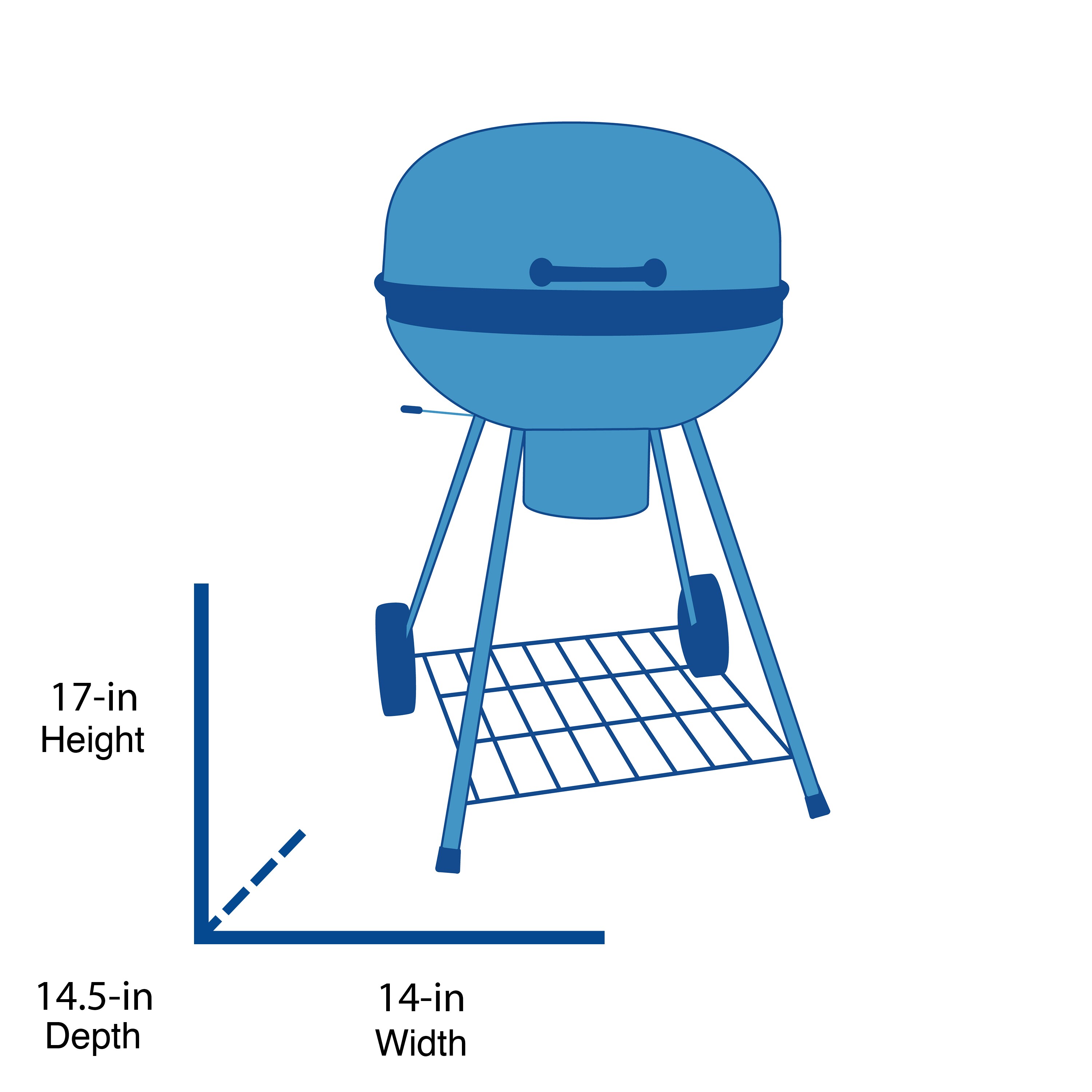 Weber 14 10020 Portable Grill