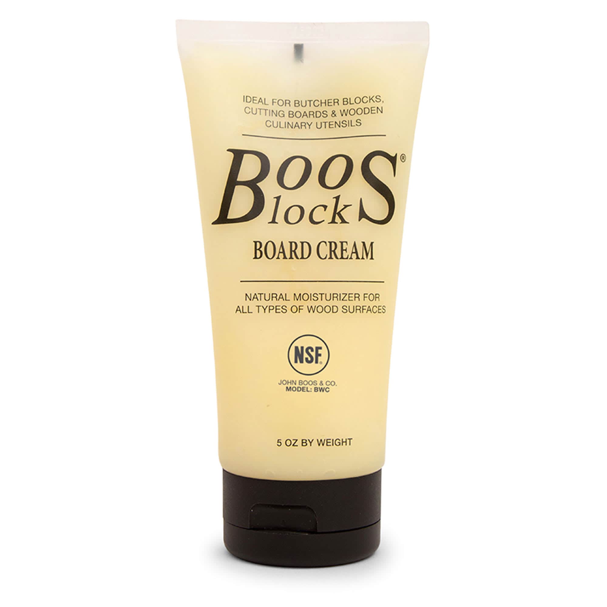 John Boos 322972 Block Board Cream - Wood Chopping Board Food Safe Natural Conditioner