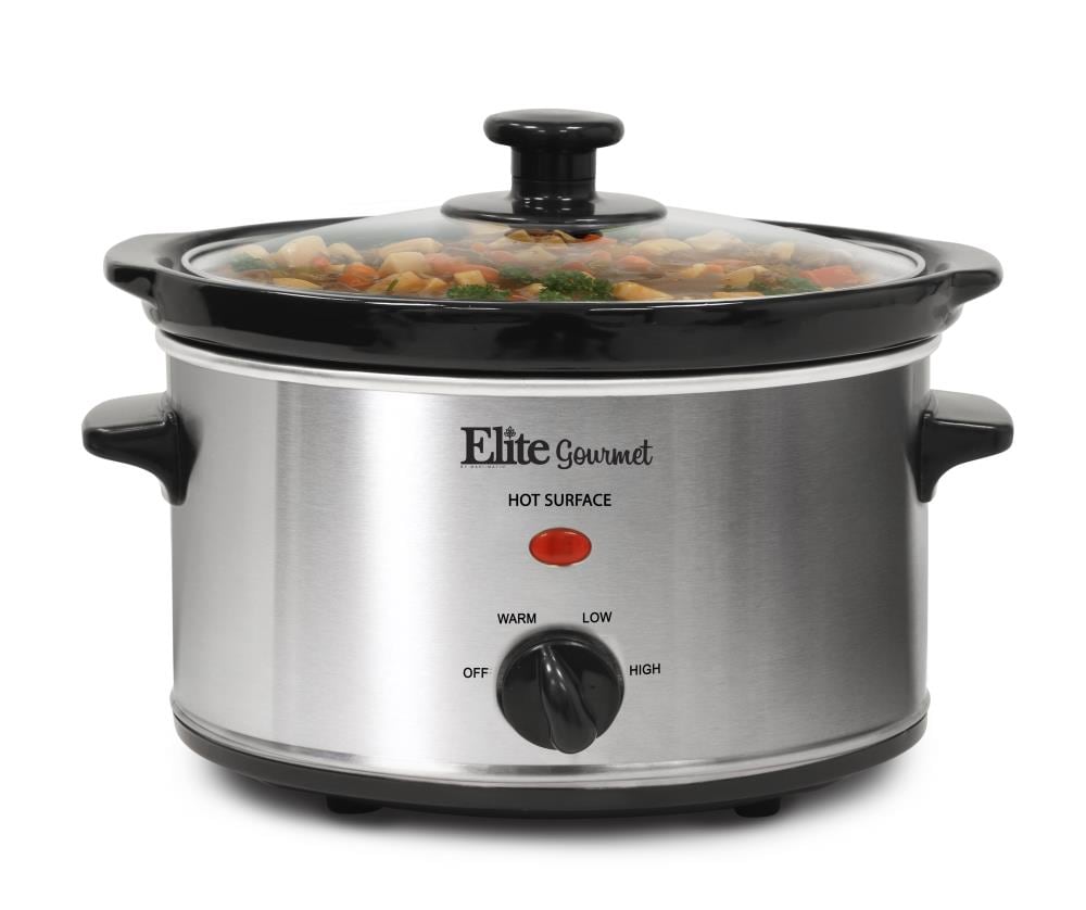 Elite Platinum Programmable Stainless Steel Slow Cooker with