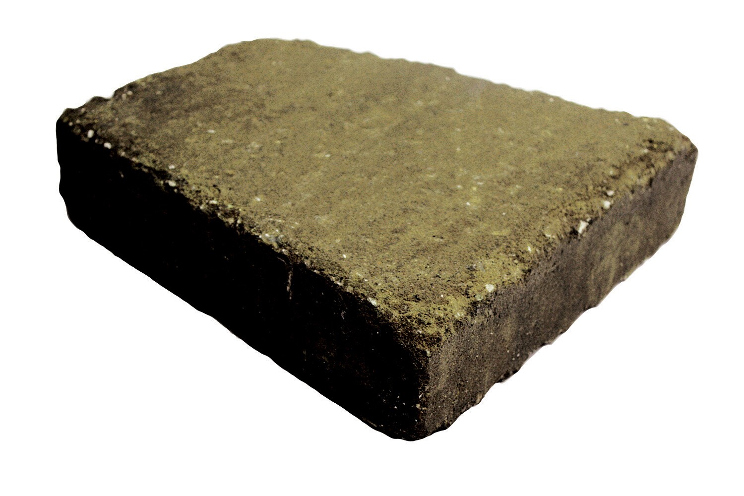 Country Stone 8-40-74 2.3-in H x 12-in L x 10.5-in D Tan/Black Concrete Retaining Wall Cap