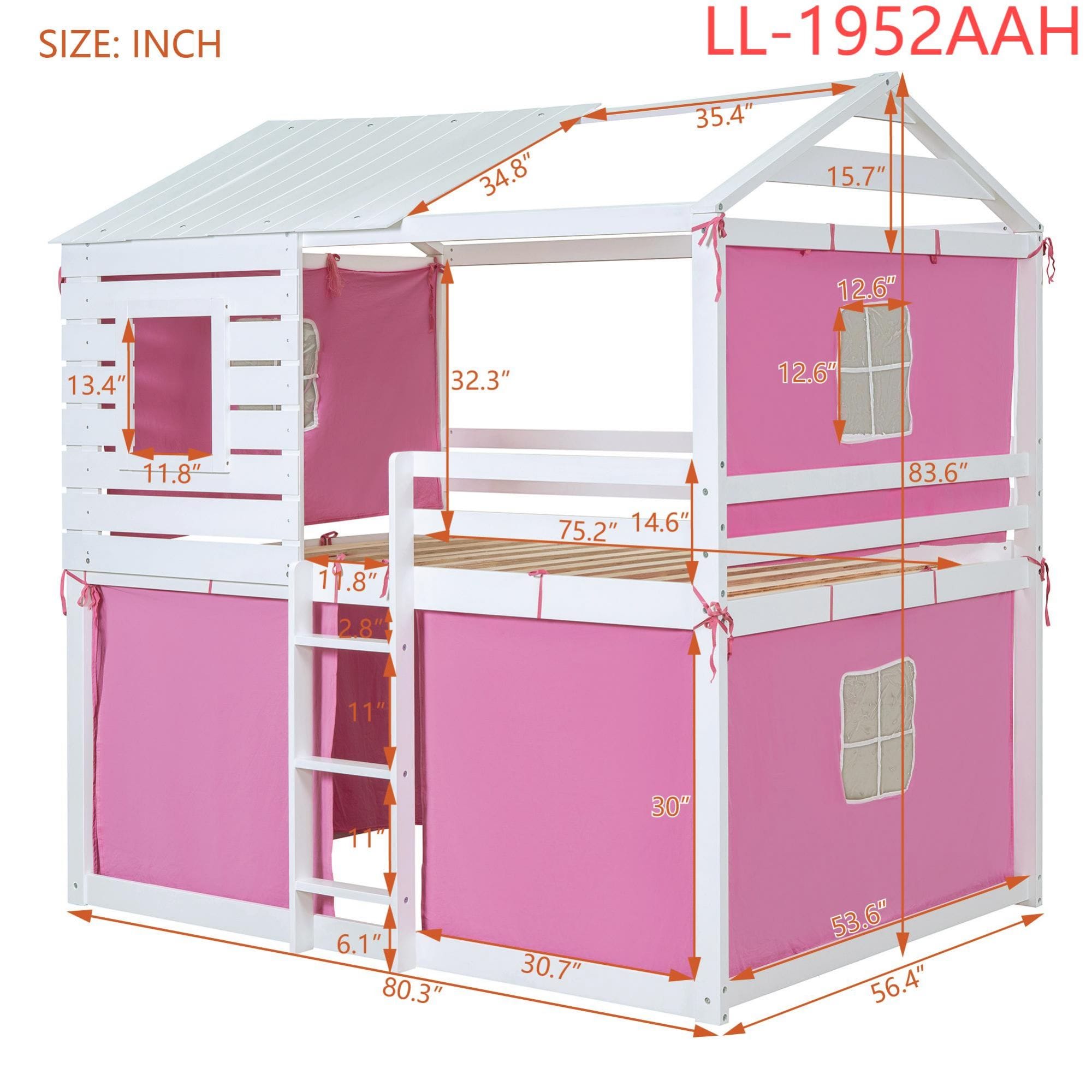Yiekholo LL-1952AAH Bunk-Beds - View #4