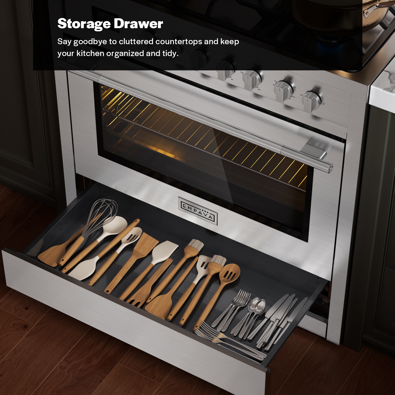 Empava EMP-36GR12 Freestanding-Gas-Ranges - View #12
