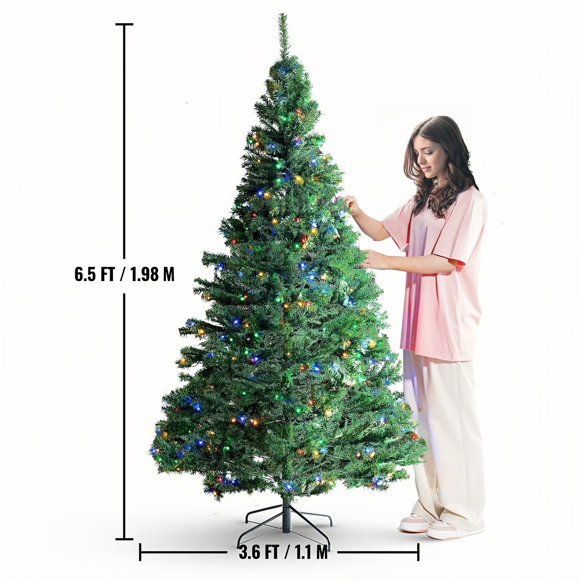 Numhew NHLYNN43474 Artificial-Christmas-Trees - View #2