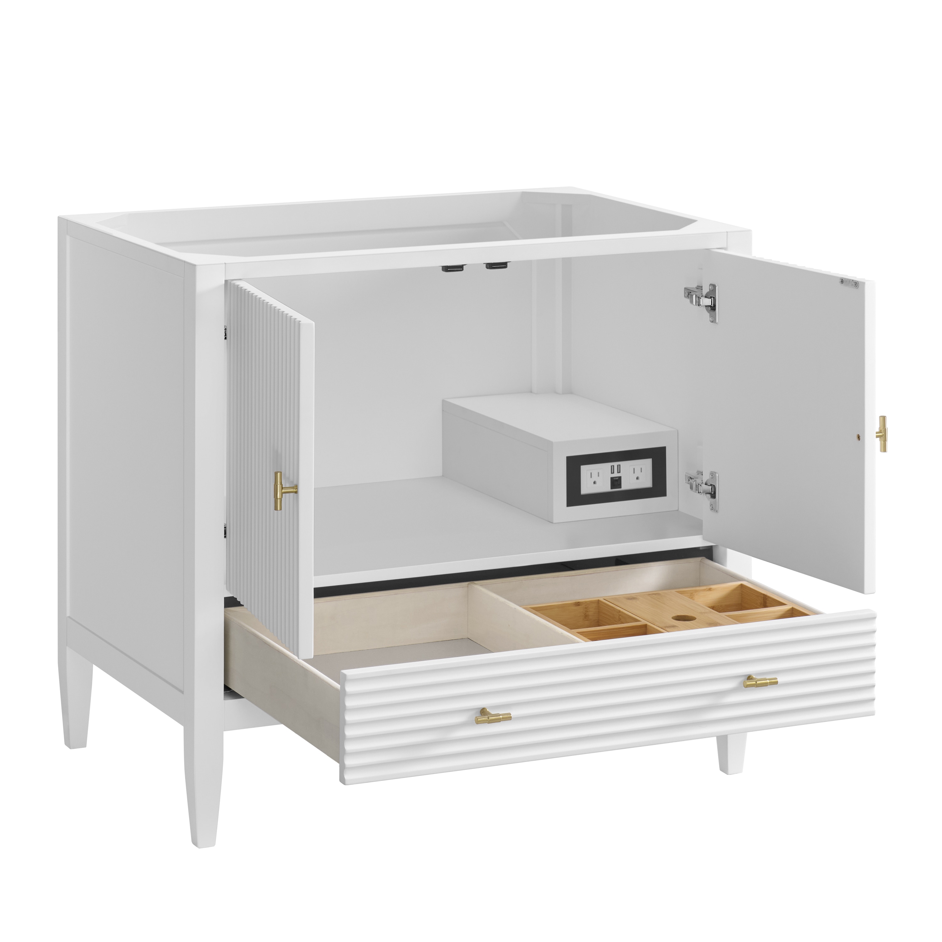 James Martin Vanities 485-V36-BW-3CAR Bath-Vanity-Combo - View #7