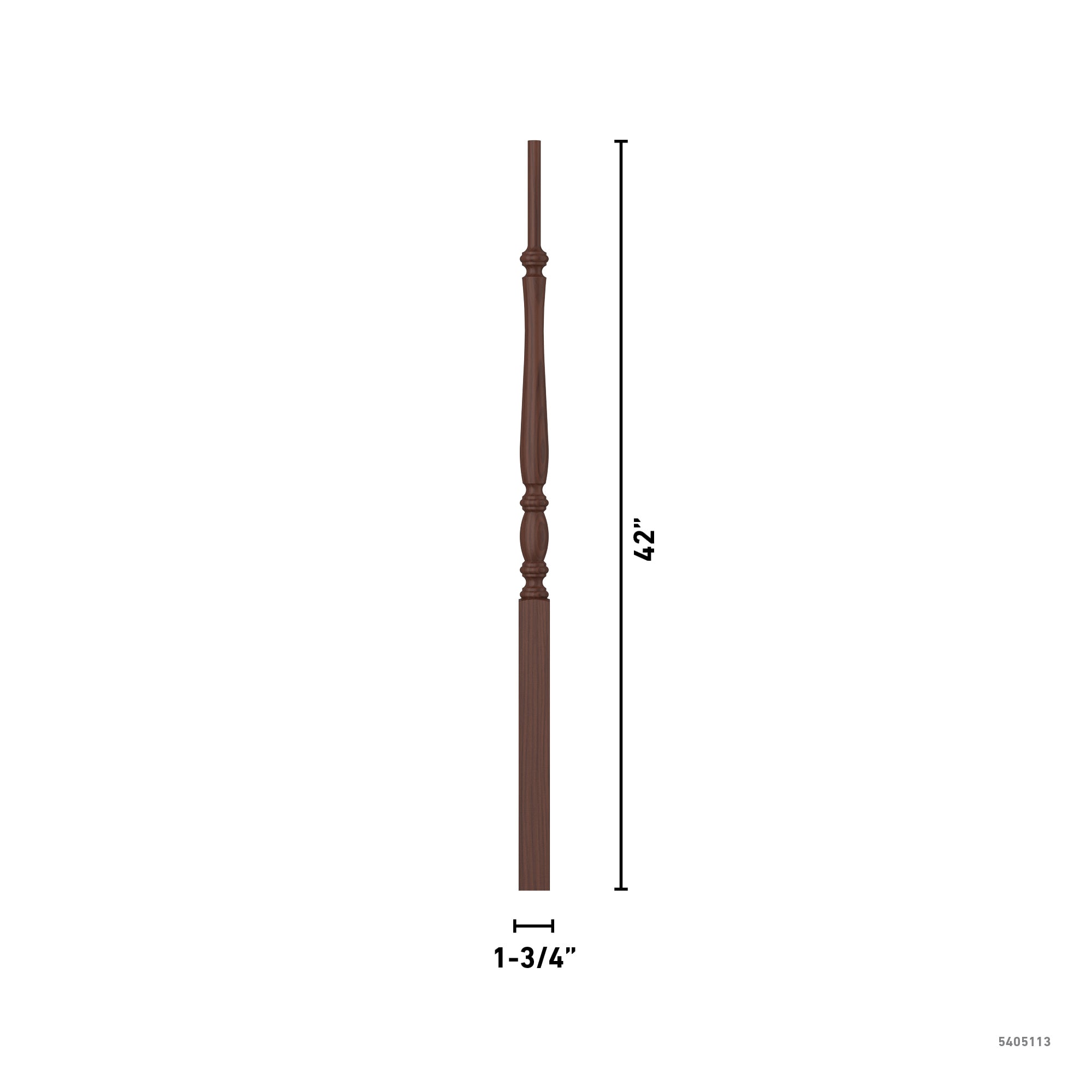 L.J. Smith Stair Systems LJP-2115-W 42 Interior-Stairpart-Balusters - View #4