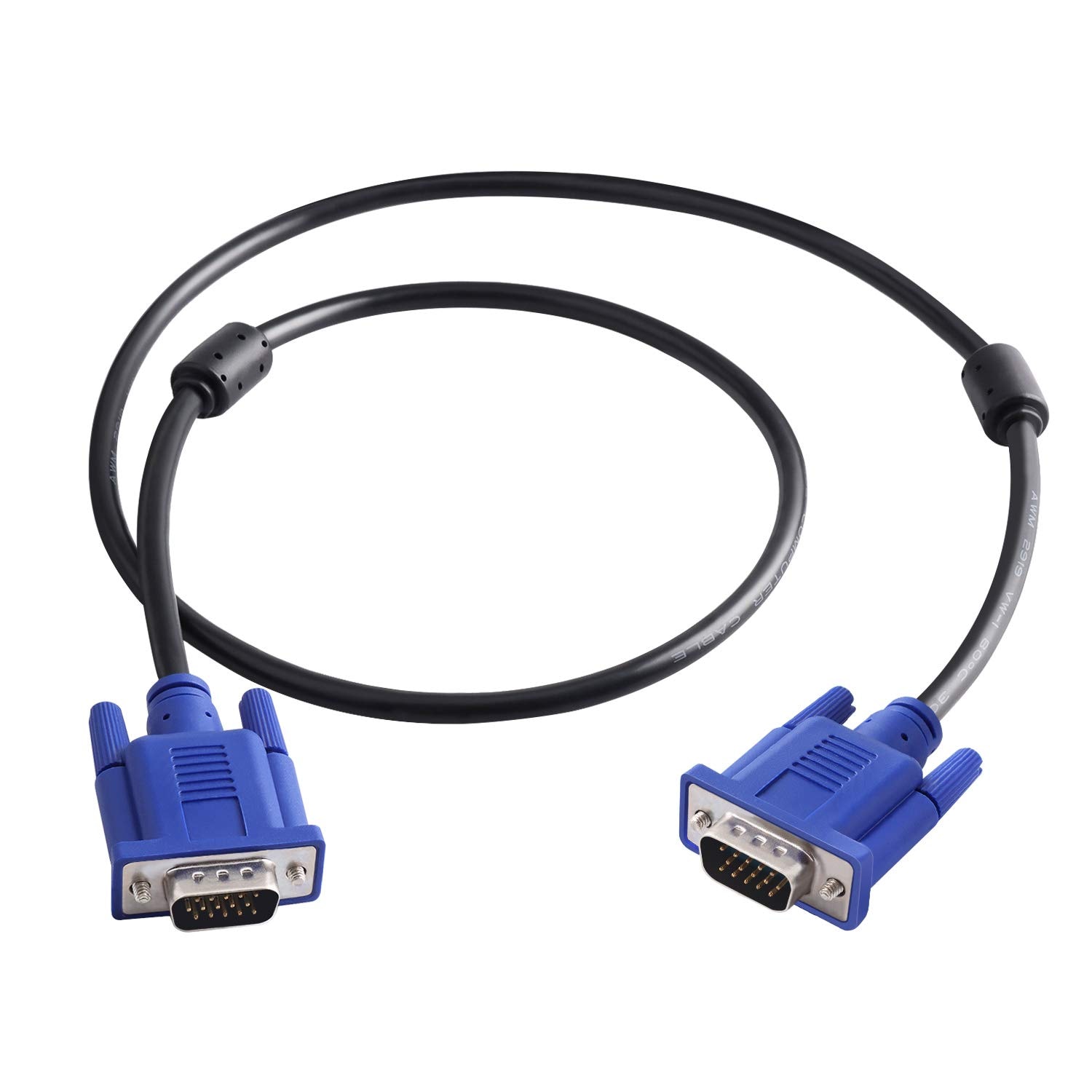 Adrinfly  VGA to VGA Monitor Cable HD15 Male to Male for TV Computer Projector 3 Feet durable home and garden accessory designed for everyday use