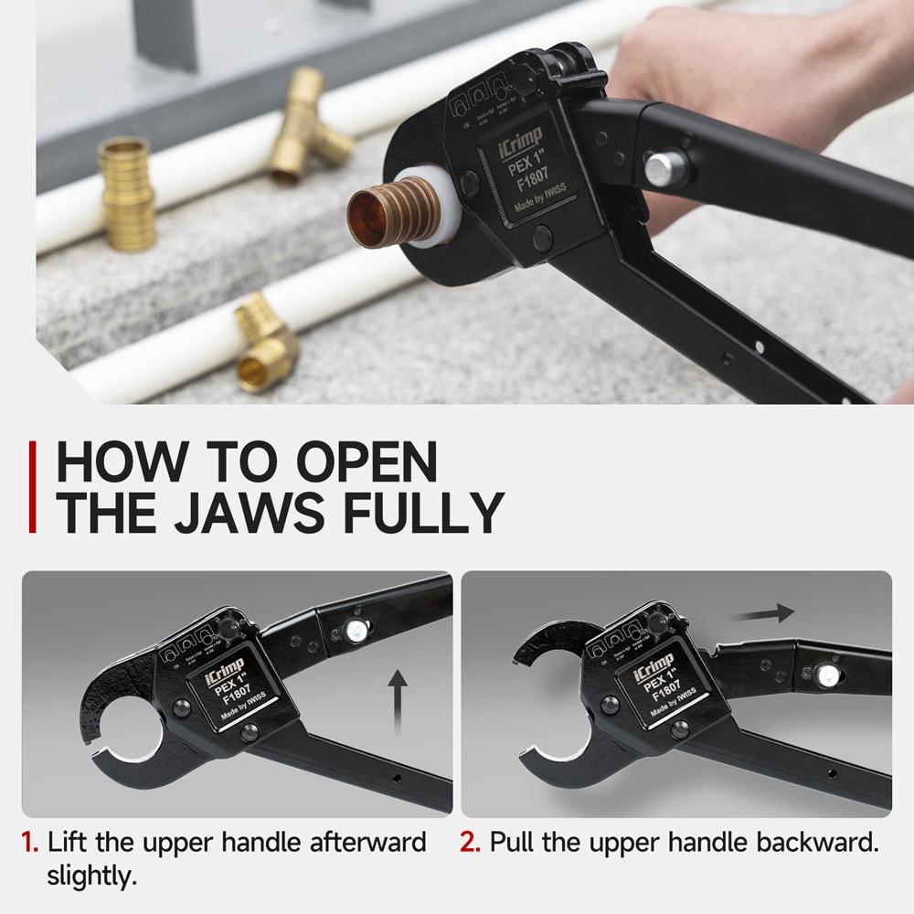 IWISS IWS-1CL Pex-Crimp-Fittings - View #5