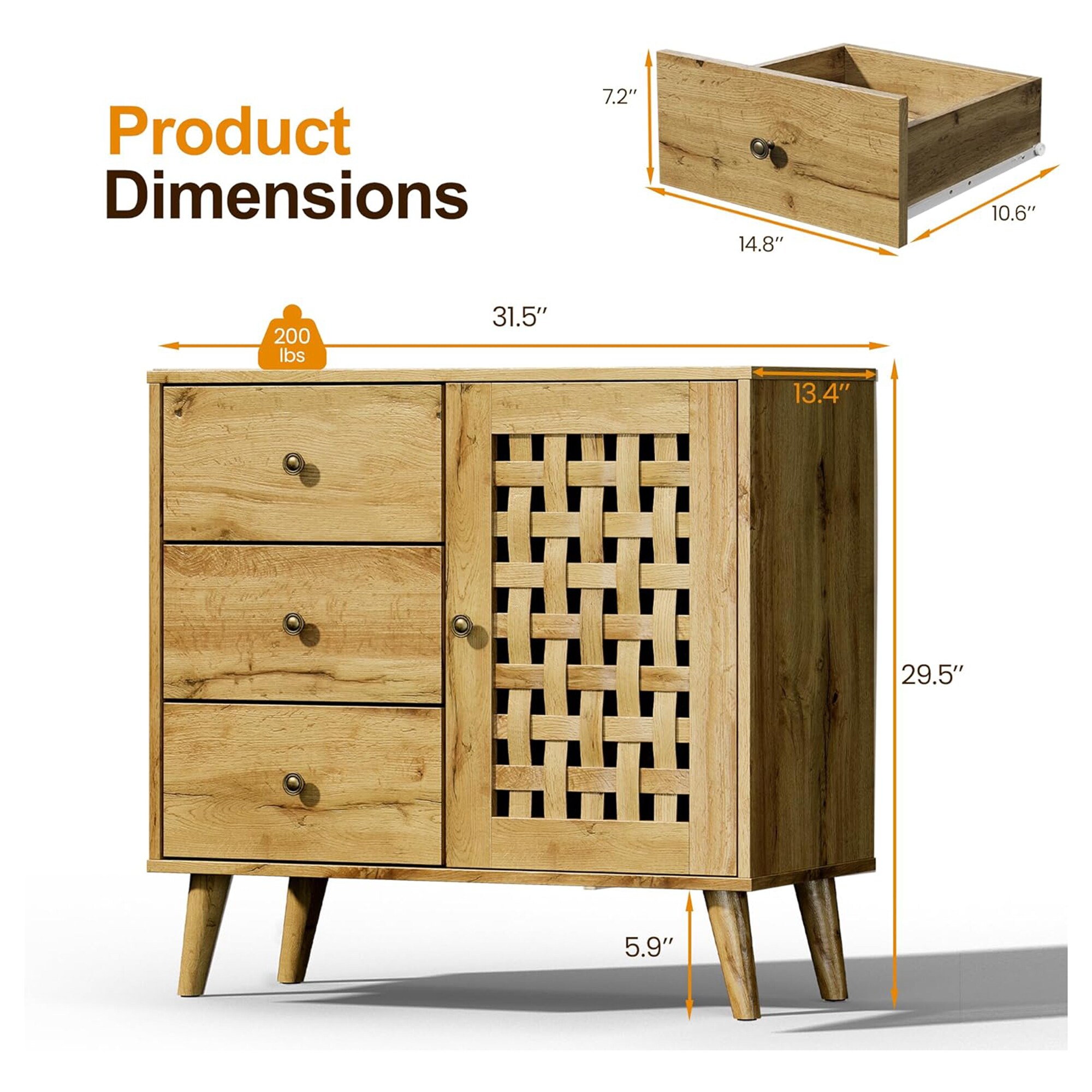RoyalCraft ZFK039NC-OP Tv-Stands - View #2