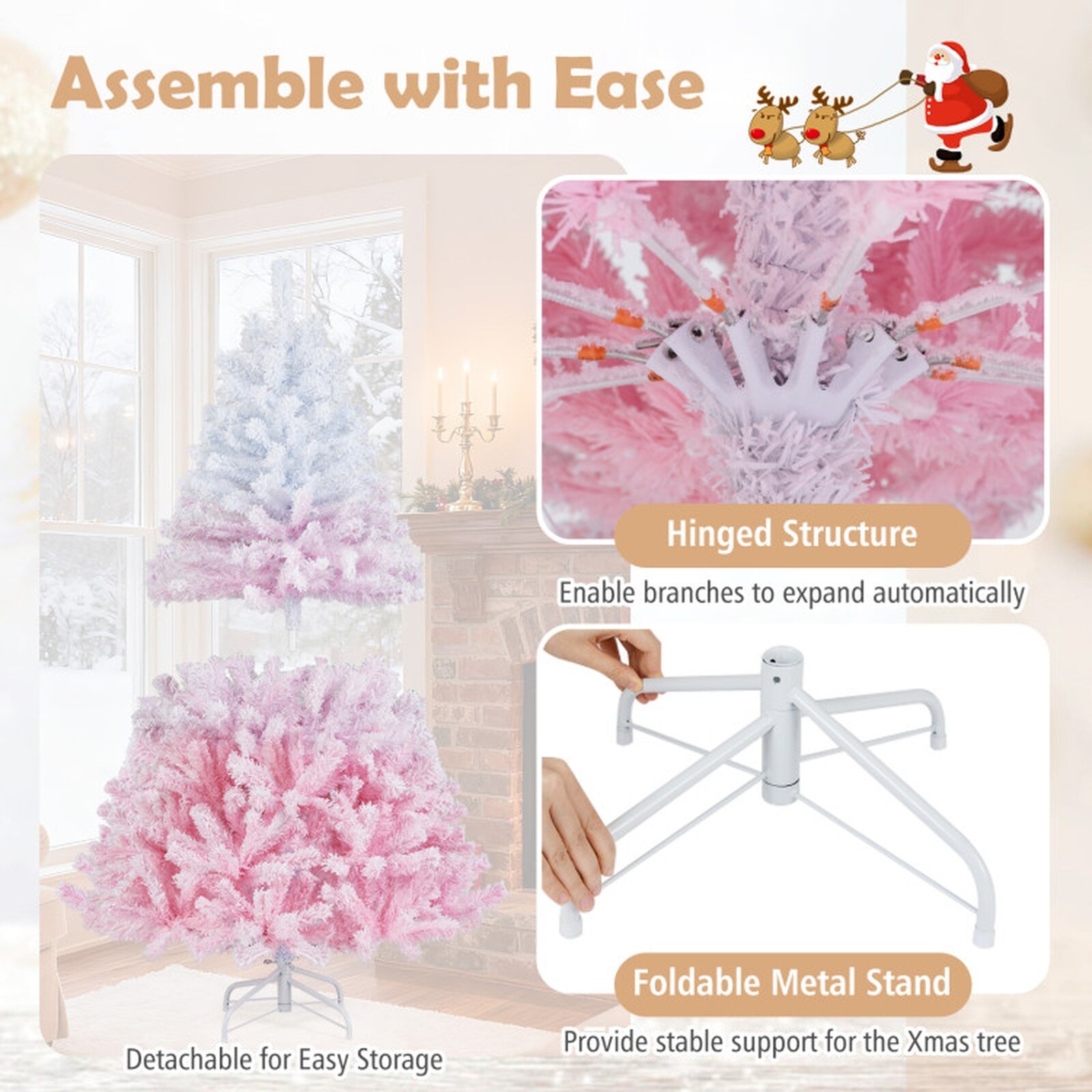SUGIFT LW047SUGHY641 Artificial-Christmas-Trees - View #6