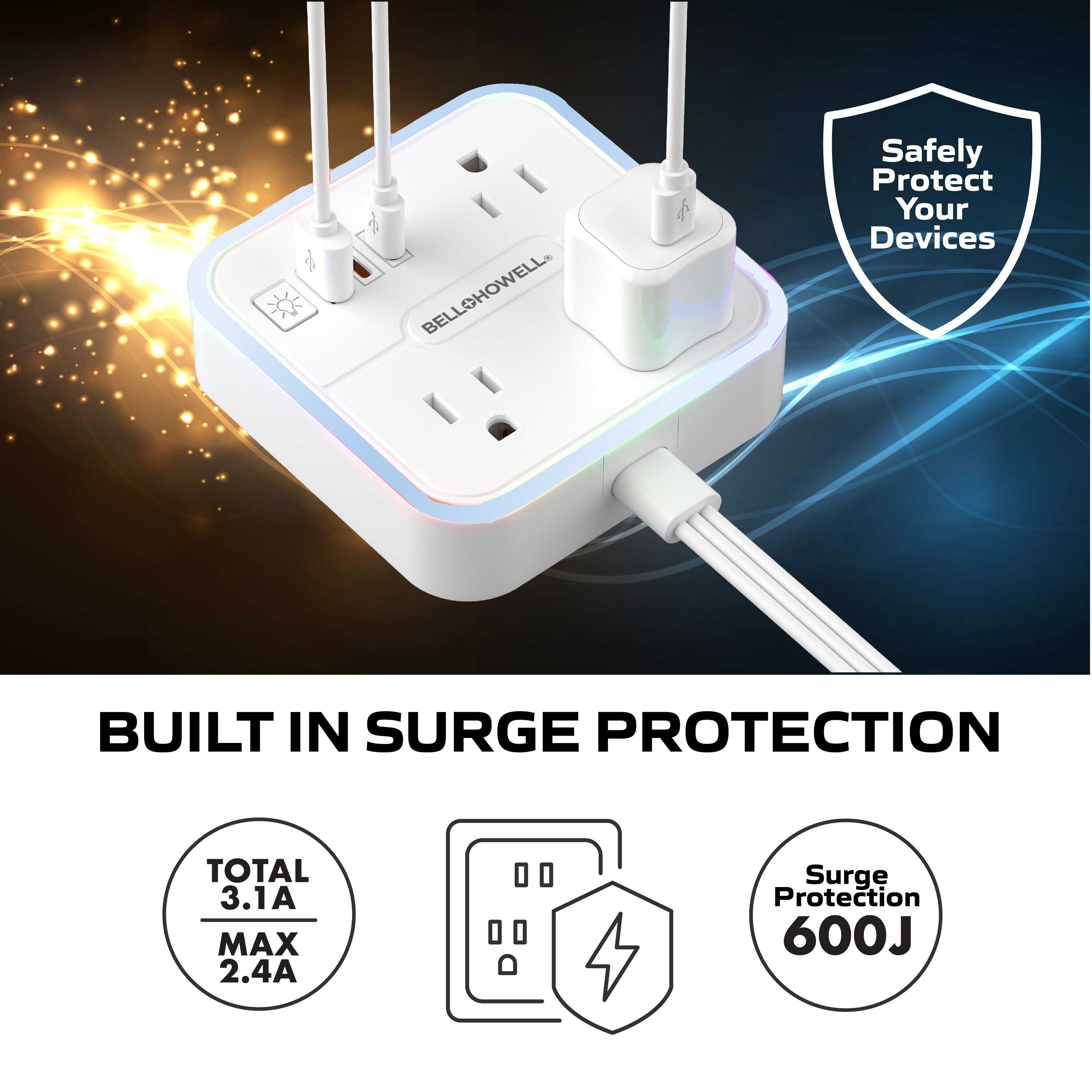 BELL + HOWELL 6051D Surge-Protectors - View #5
