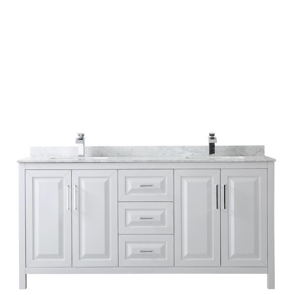 Wyndham Collection WCV252572DWHCMUNSMXX Bath-Vanity-Combo - View #3