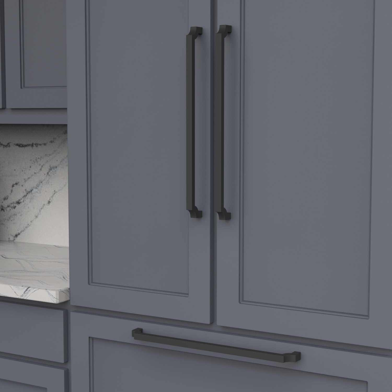 Belwith Keeler B077281-MB Cabinet-Pulls - View #2