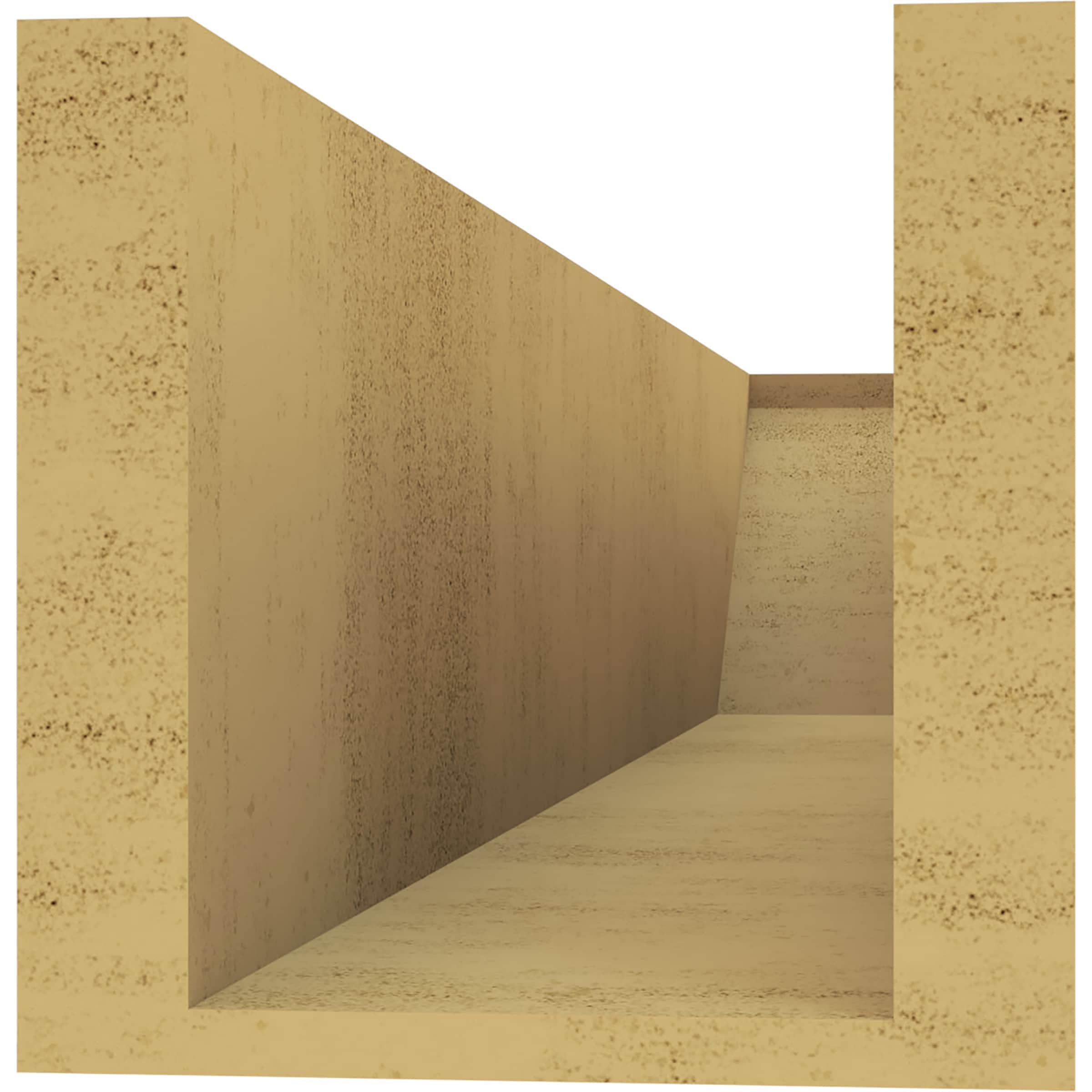Ekena Millwork RFTU06X06X32CONRCPR Exterior-Brackets-Braces - View #4