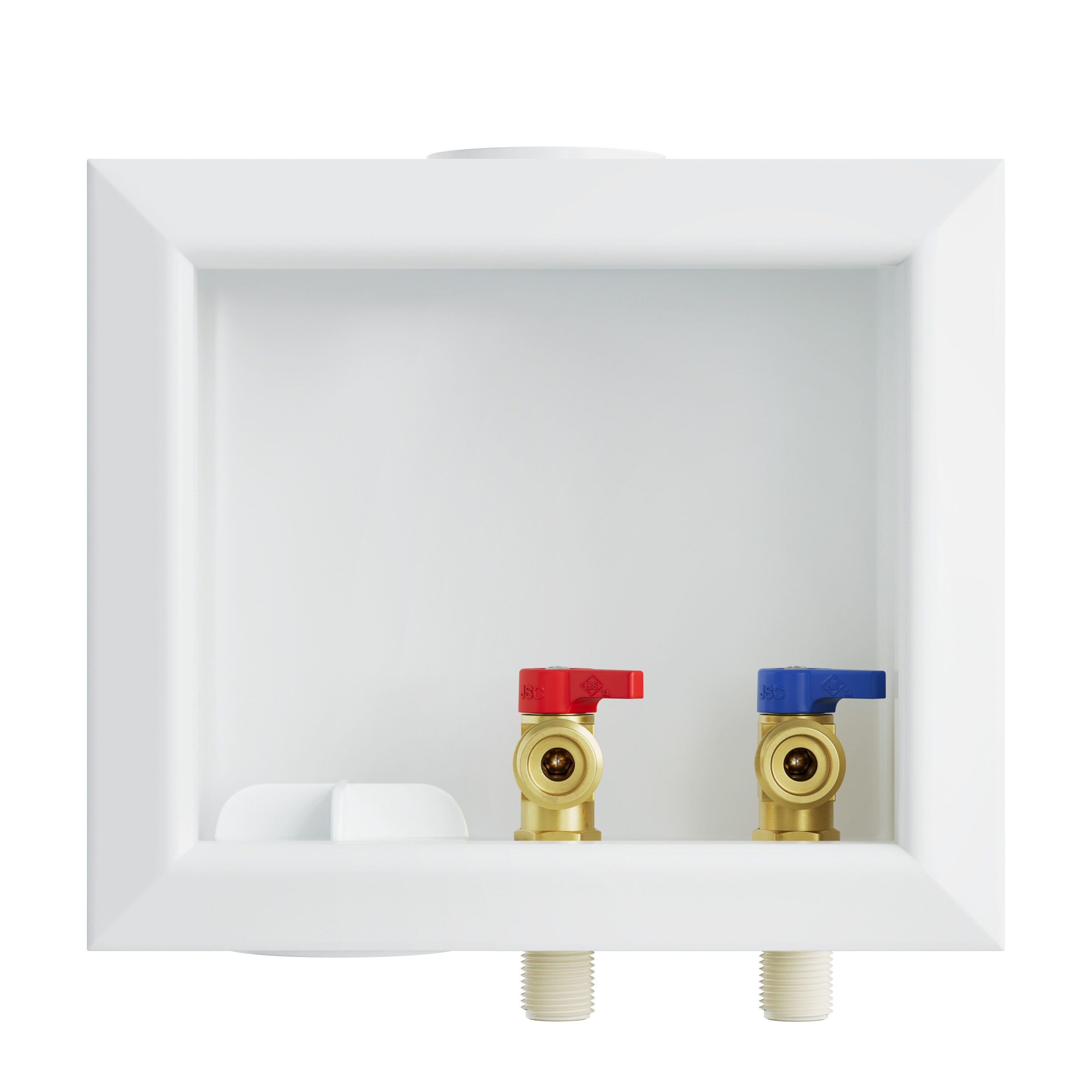Jones Stephens B05841 Quarter turn ball valve CPVC Washing machine Outlet Box