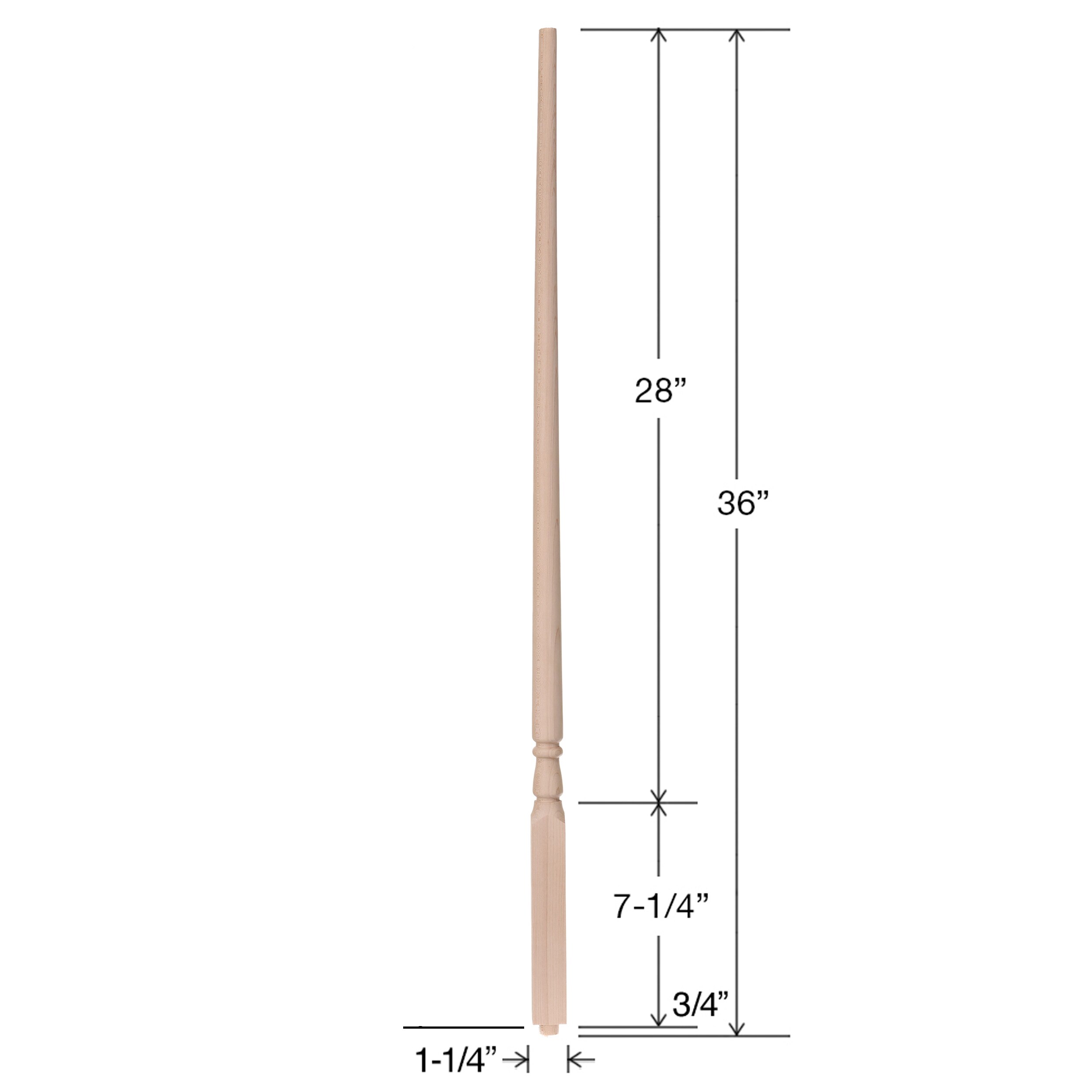RELIABILT WG501536MAP Interior-Stairpart-Balusters - View #4