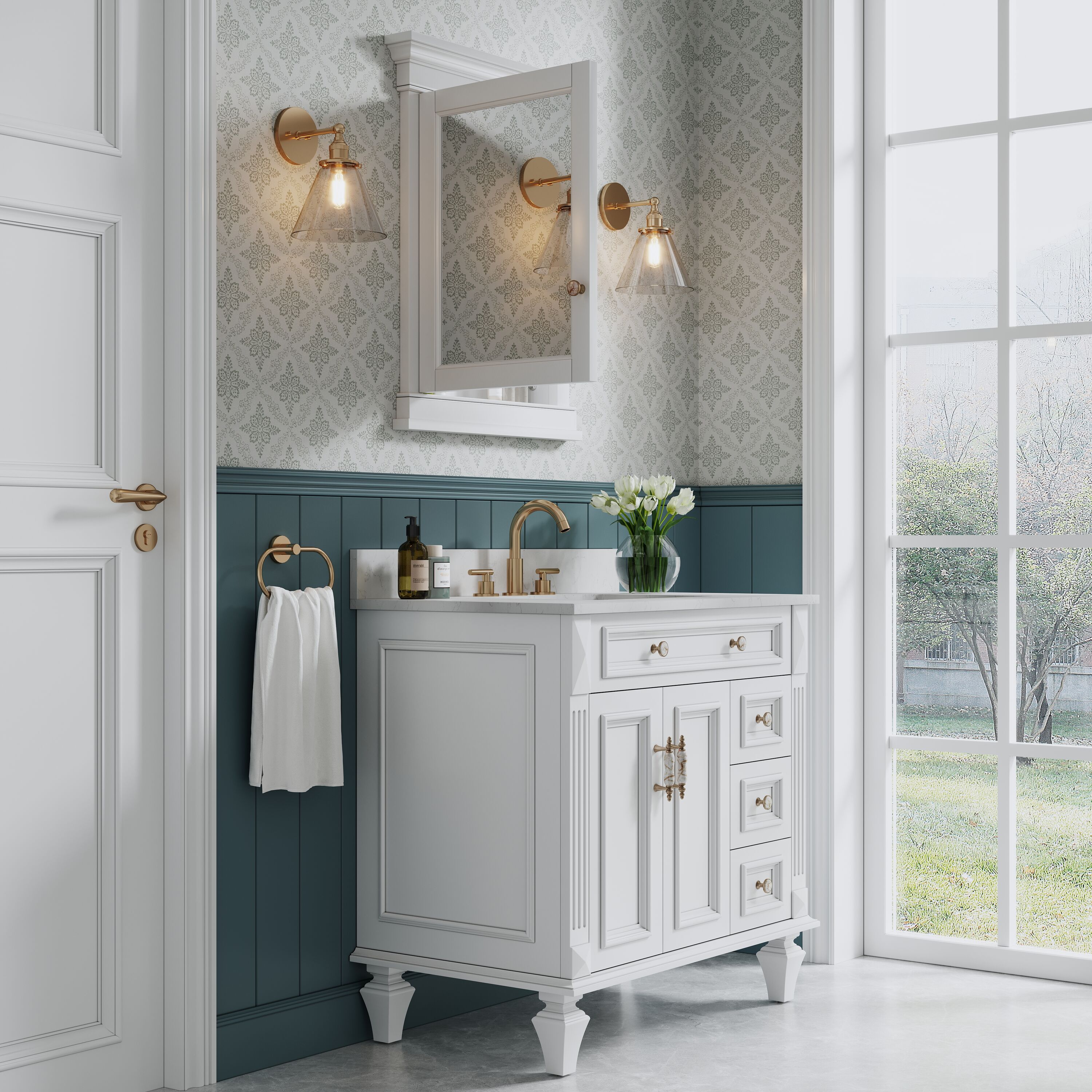 WELLFOR EX-6028F Bathroom-Medicine-Cabinets - View #10